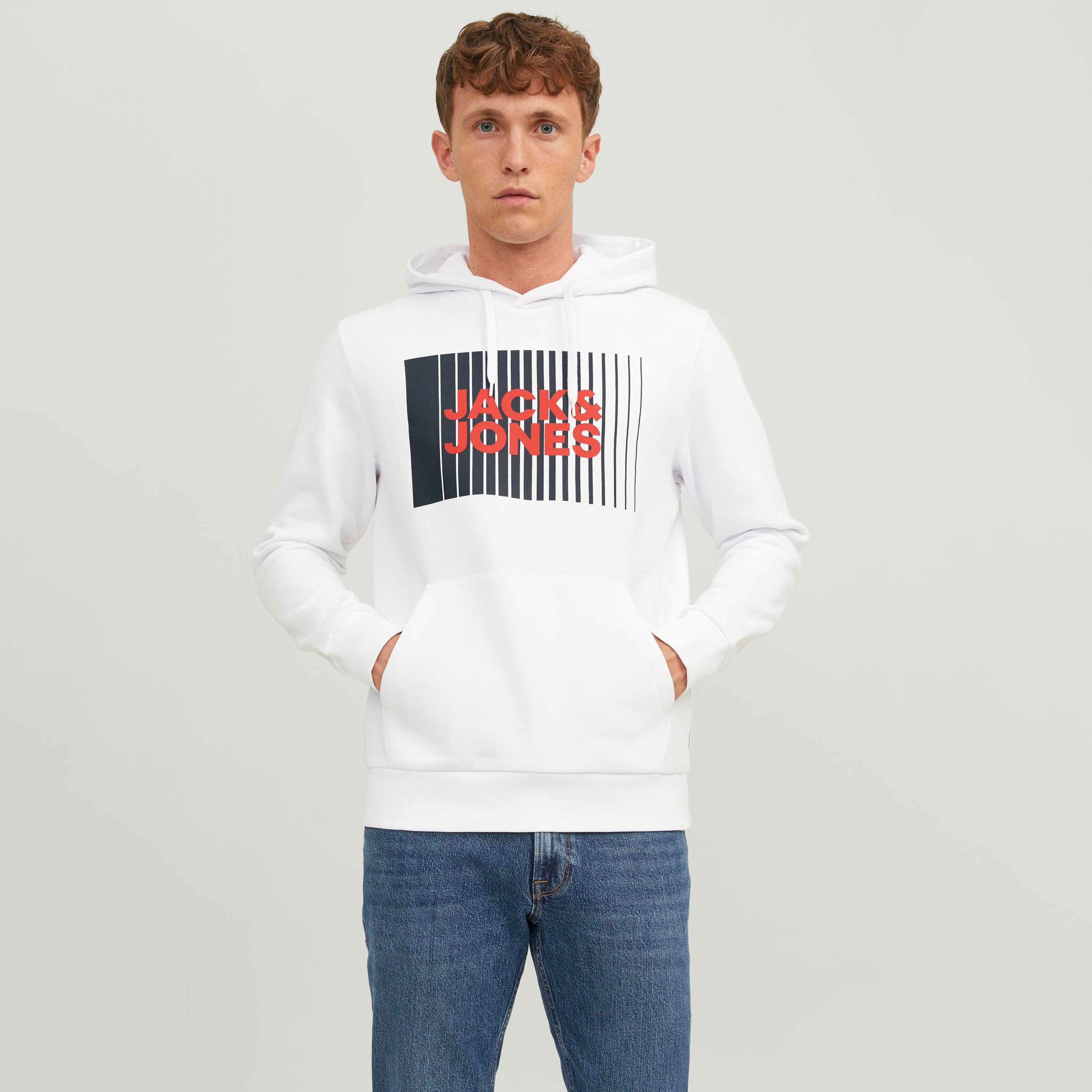 هودي بطبعة شعار من جاك آند جونز مع جيب الكنغر-men-winterwear-hoodiesandsweatshirts-image-9