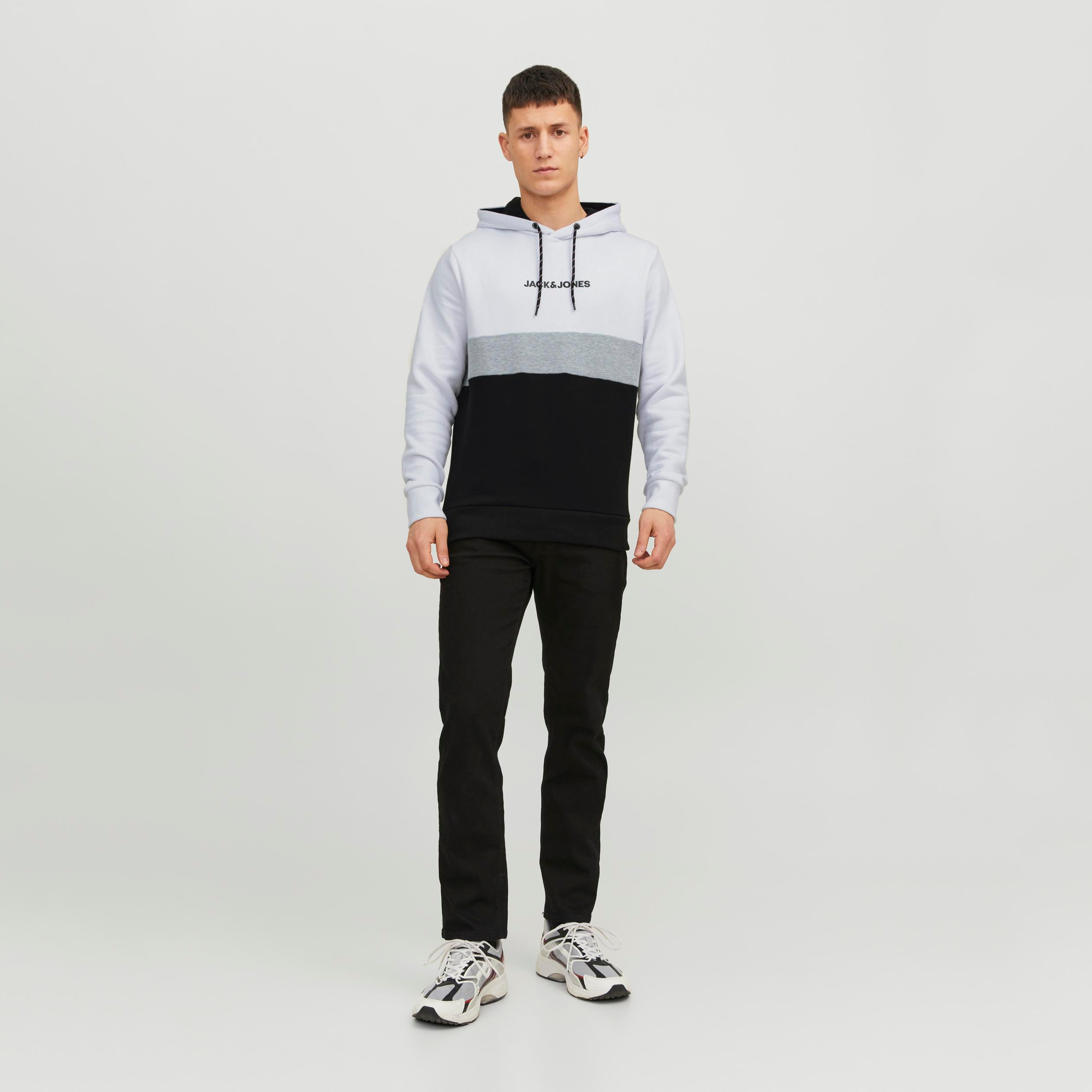 Jack & Jones Colour Block Hoodie with Kangaroo Pocket-men-winterwear-hoodiesandsweatshirts-image-14