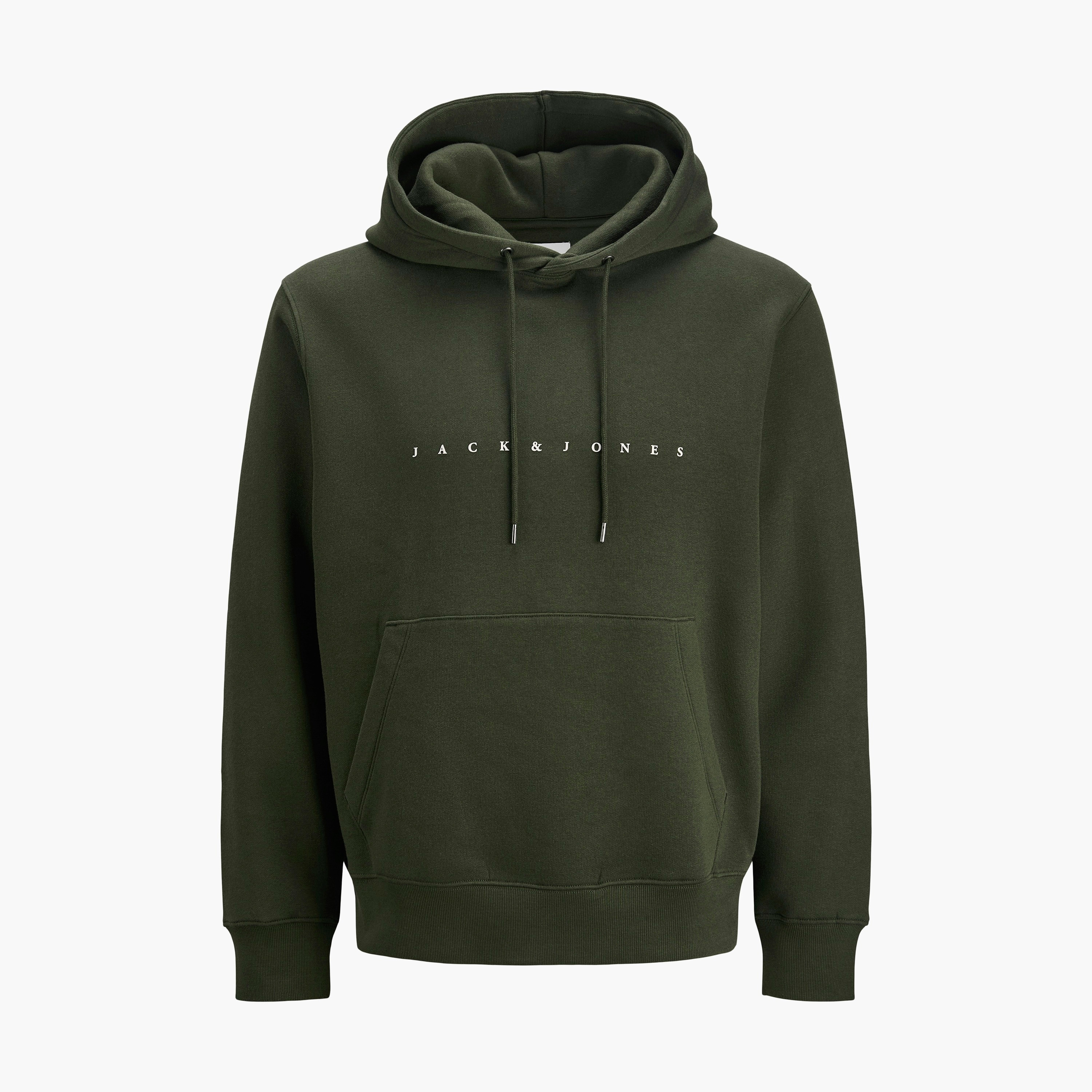 Jack & Jones Logo Kangaroo Pocket Hoodie-men-winterwear-hoodiesandsweatshirts-image-3