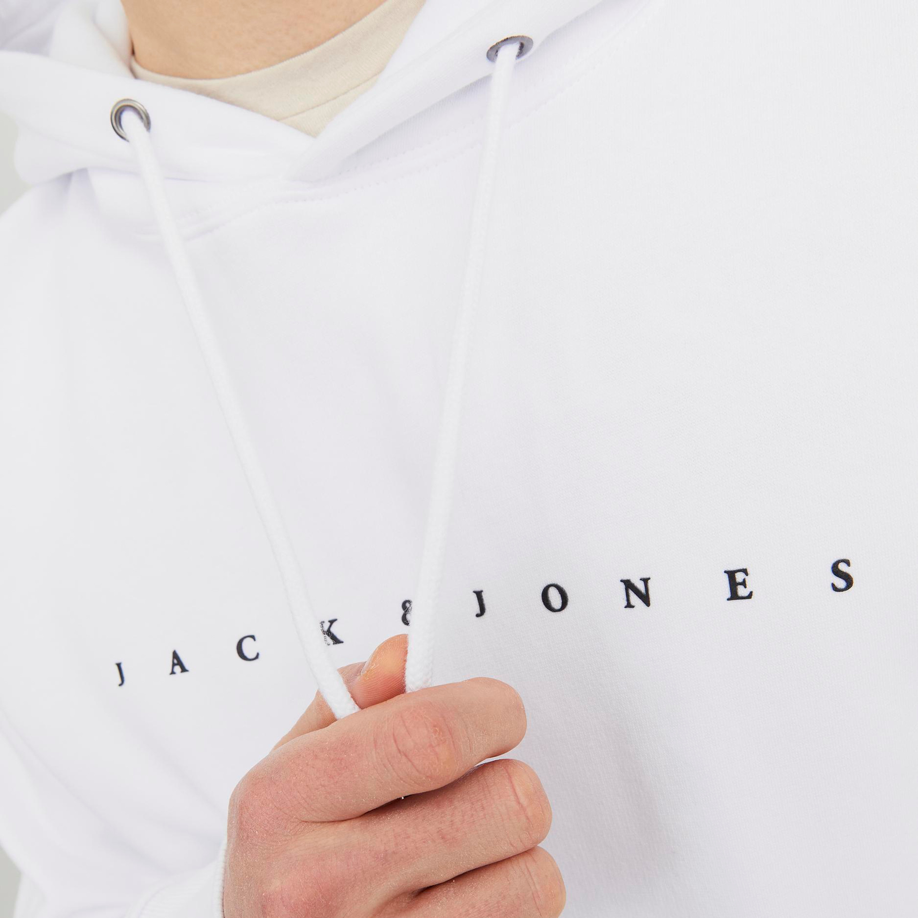 هودي جاك آند جونز بجيب كانغارو مع شعار-men-winterwear-hoodiesandsweatshirts-image-11