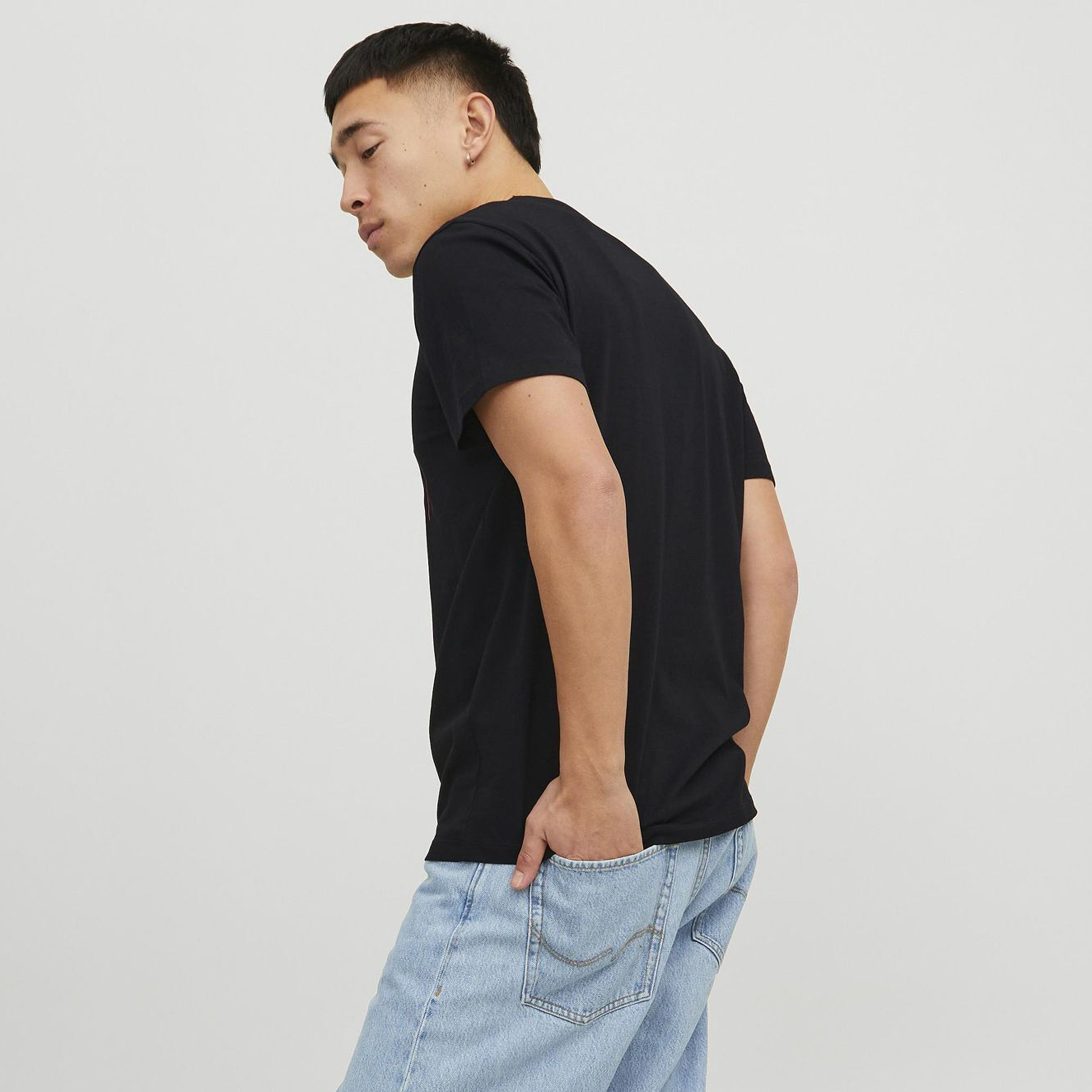 Jack & Jones Logo Crew Neck Short Sleeves T-Shirt-men-clothing-tshirtsandpolos-tshirts-image-4