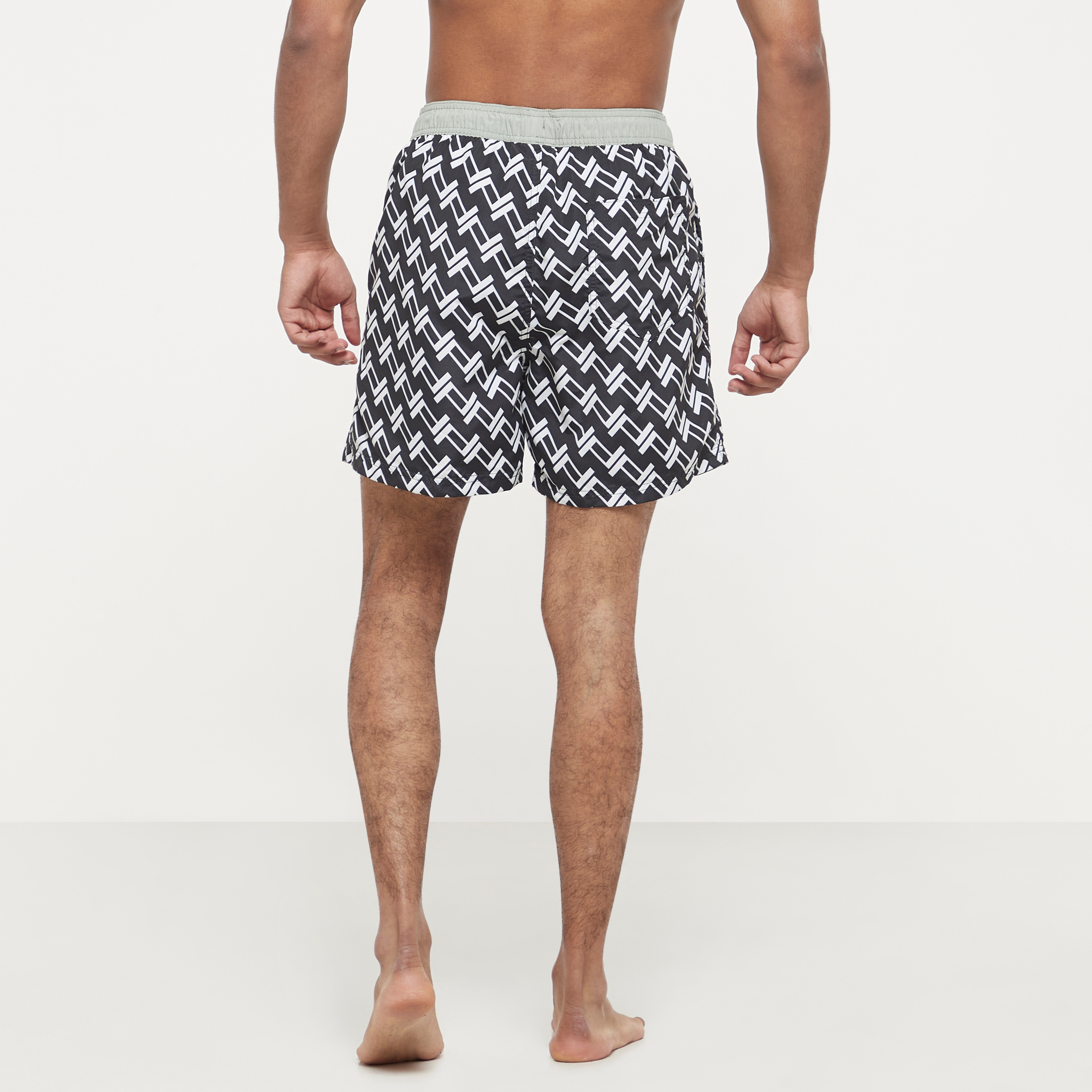 Jack & Jones Printed Mid-Rise Swim Shorts-men-clothing-swimandbeach-shorts-image-3