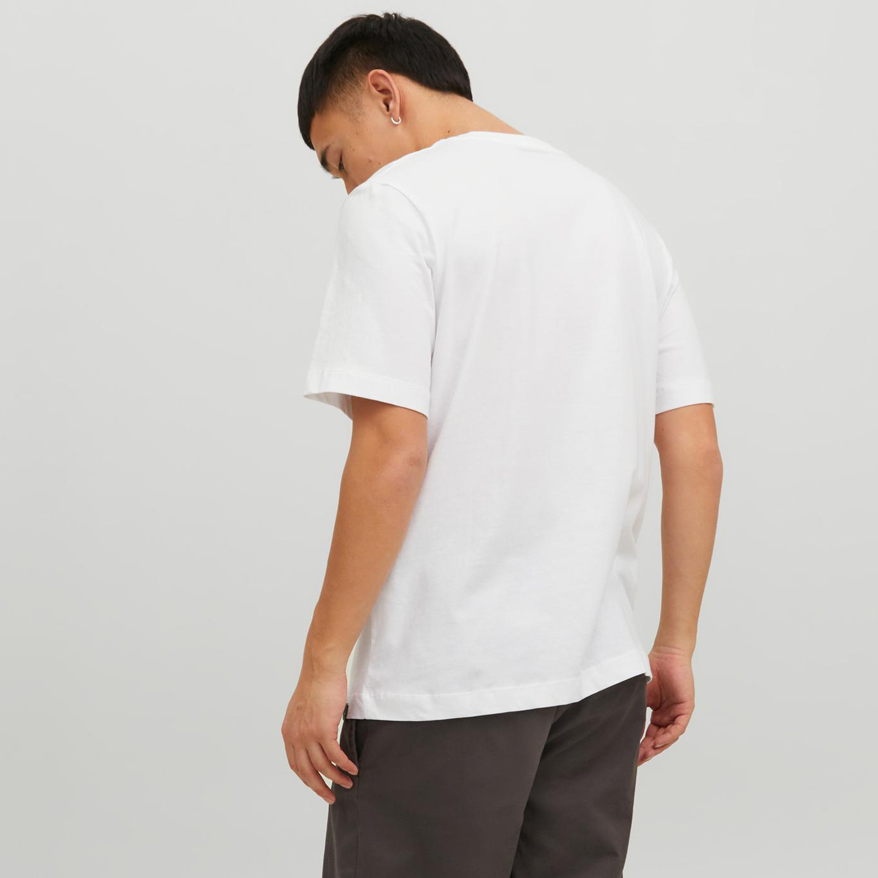 Jack & Jones Logo Crew Neck Short Sleeves T-Shirt-men-clothing-tshirtsandpolos-tshirts-image-4