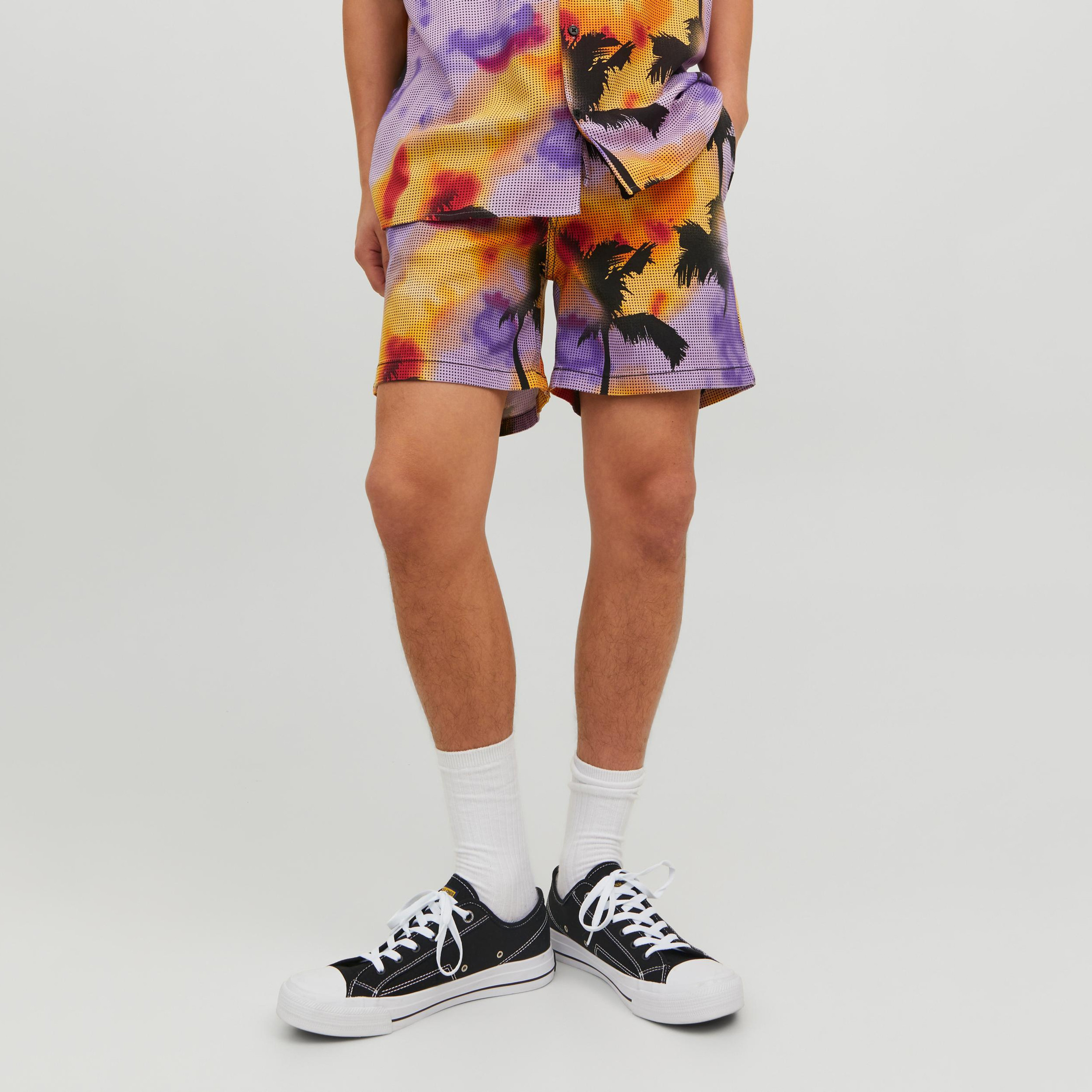 Jack & Jones Mid Waist Drawstring Shorts-men-clothing-bottoms-shorts-image-5