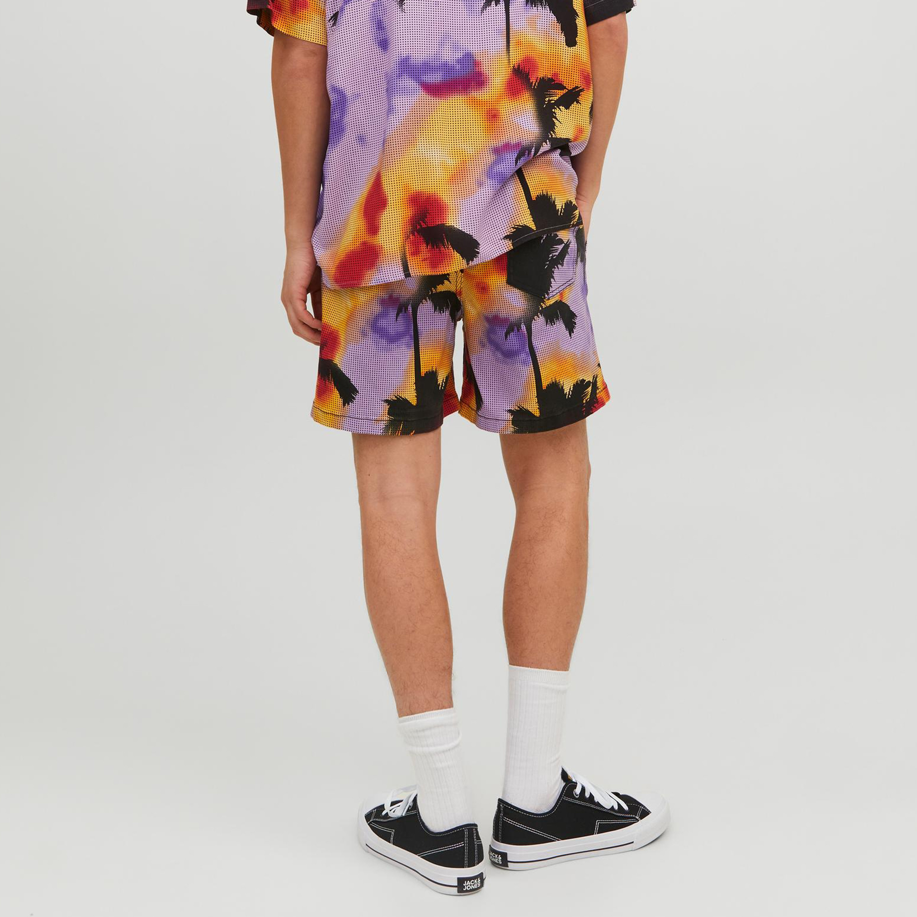 Jack & Jones Mid Waist Drawstring Shorts-men-clothing-bottoms-shorts-image-8