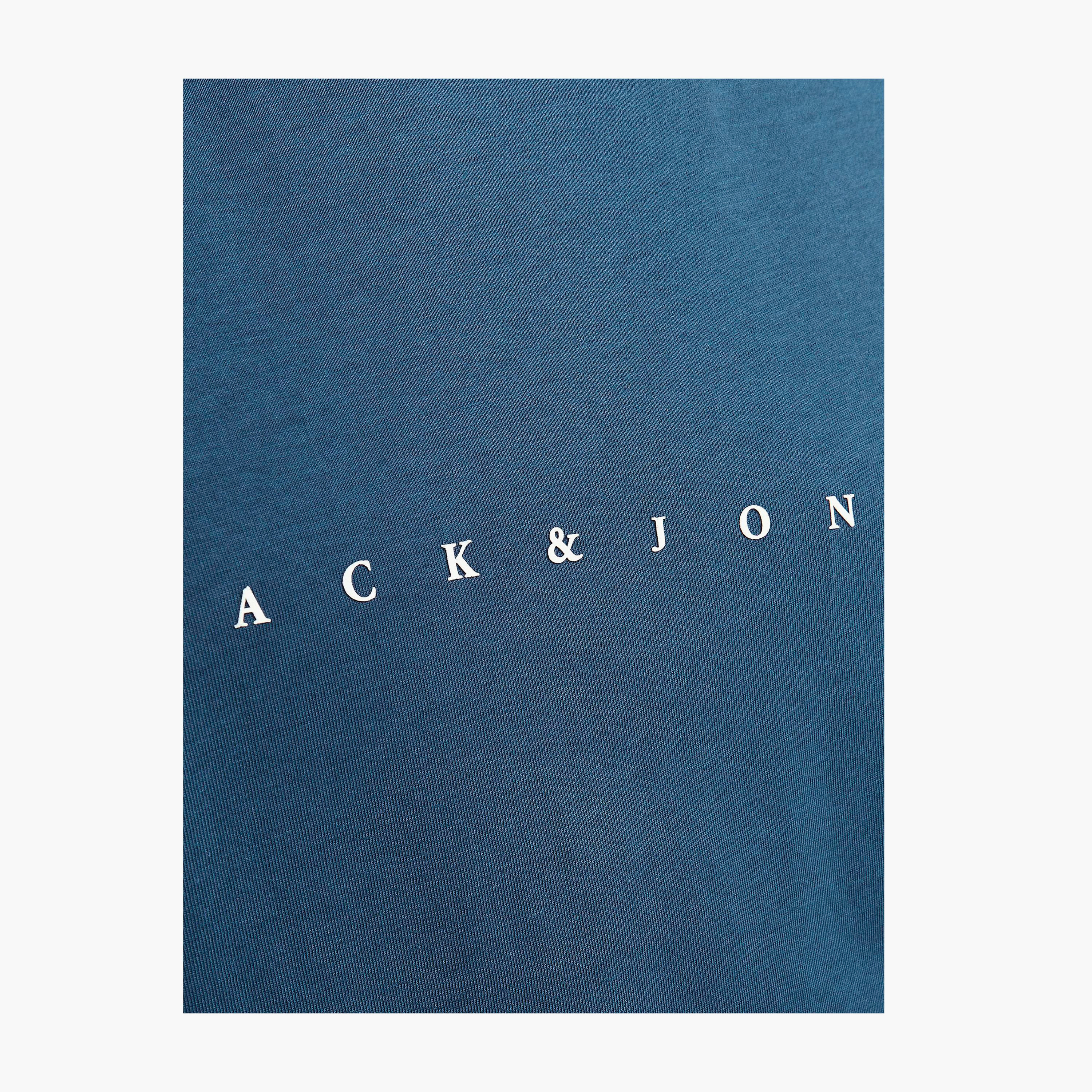 Jack & Jones Logo Crew Neck Short Sleeves T-Shirt-men-clothing-tshirtsandpolos-tshirts-image-3