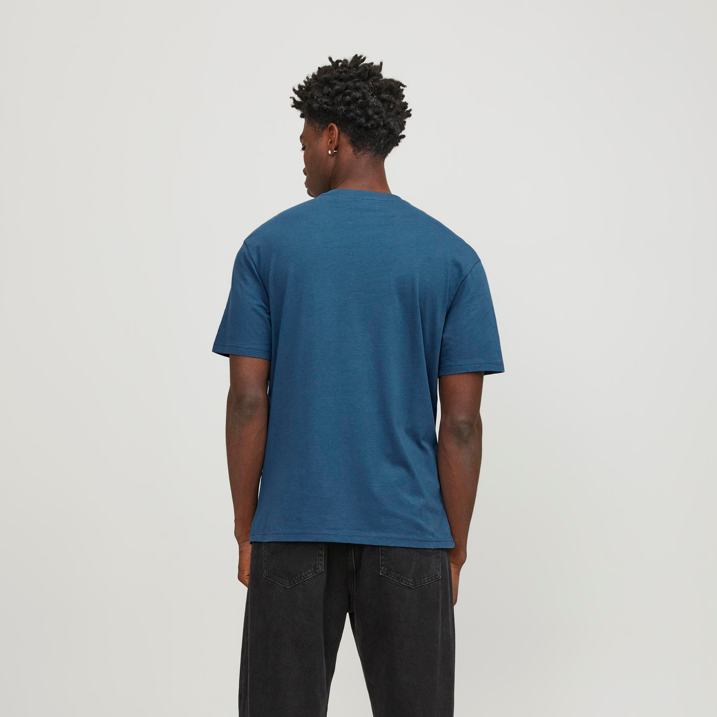 Jack & Jones Logo Crew Neck Short Sleeves T-Shirt-men-clothing-tshirtsandpolos-tshirts-image-4