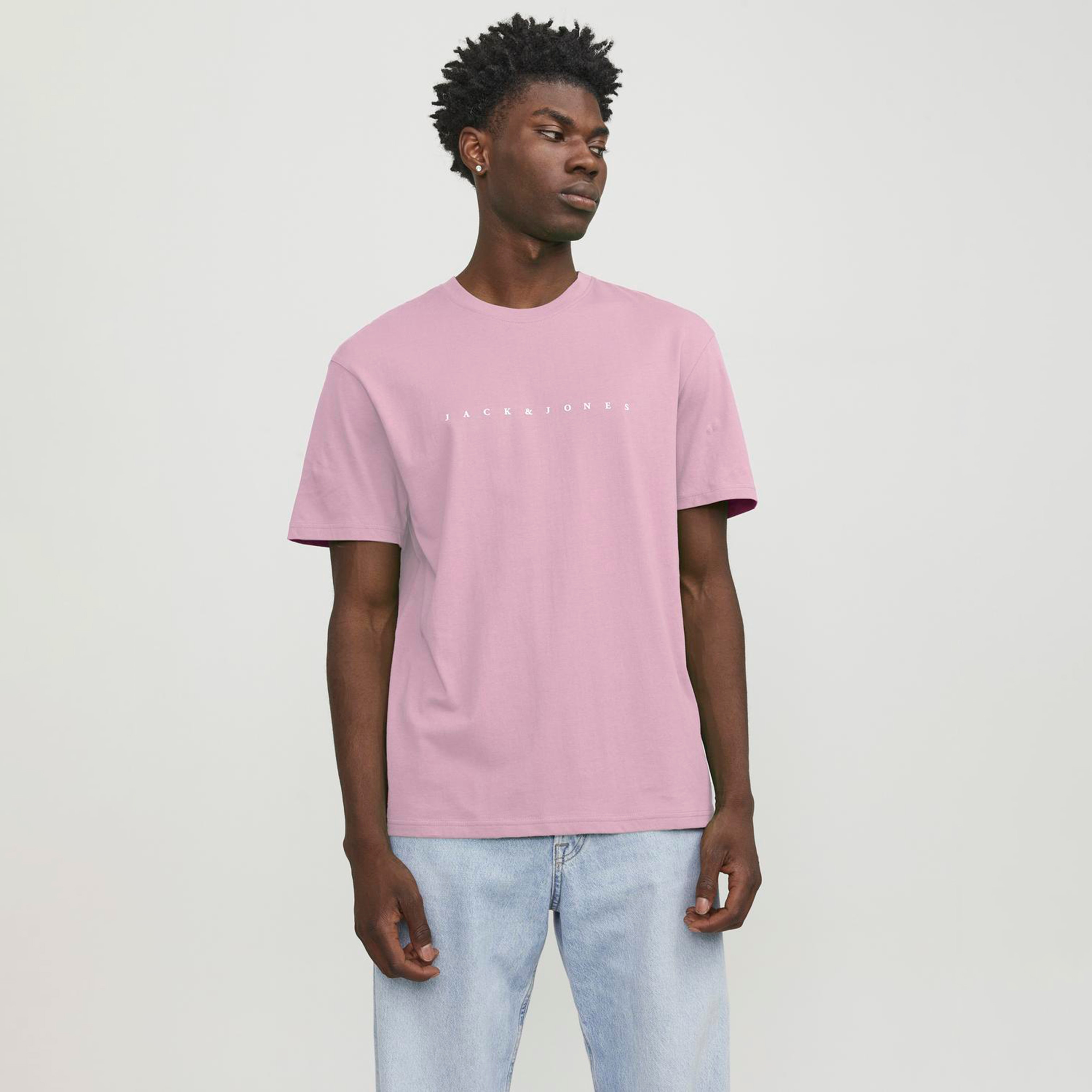 Jack & Jones Logo Crew Neck Short Sleeves T-Shirt-men-clothing-tshirtsandpolos-tshirts-image-5