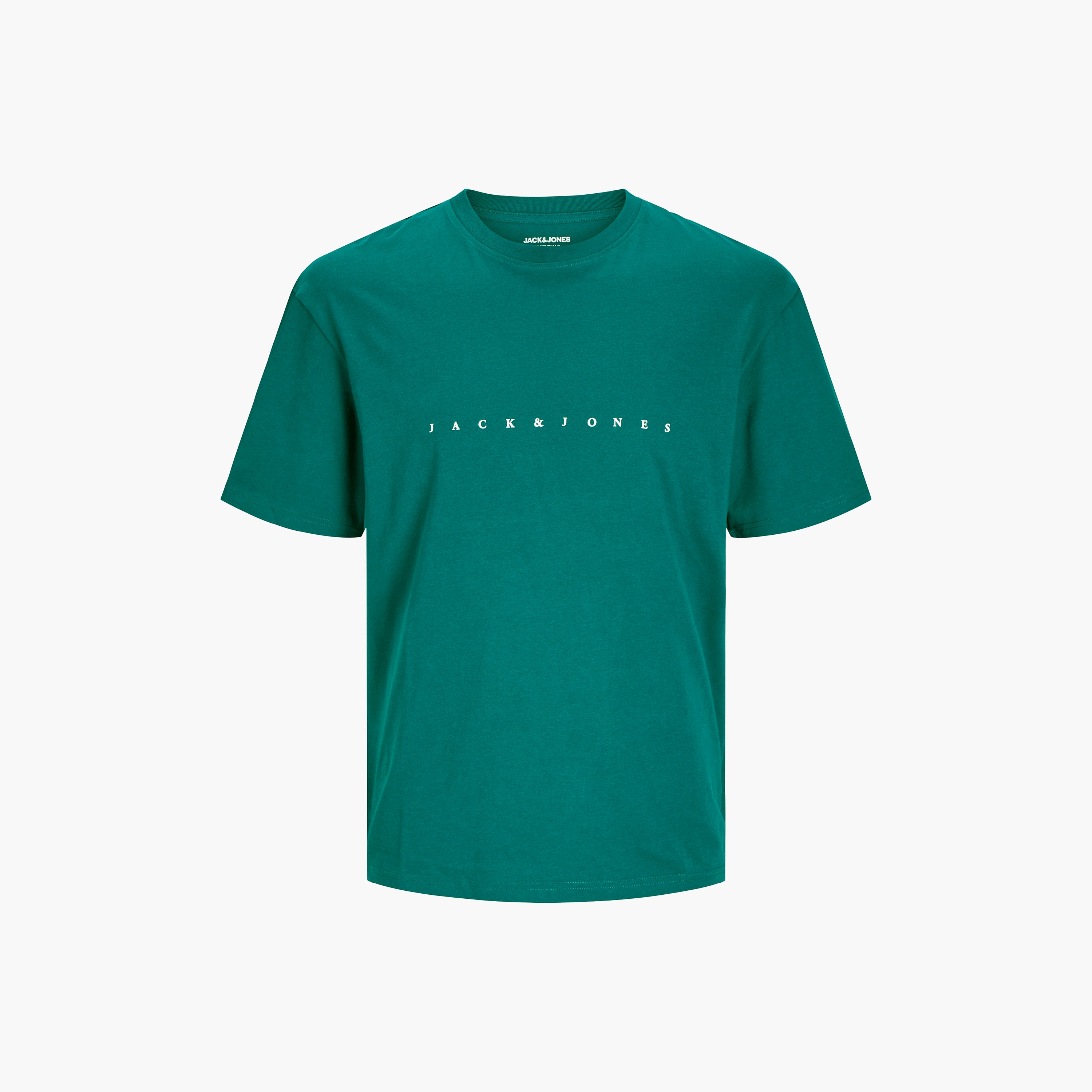 تي شيرت رجالي بأكمام قصيرة ورقبة دائرية وشعار من جاك اند جونز-men-clothing-tshirtsandpolos-tshirts-image-7