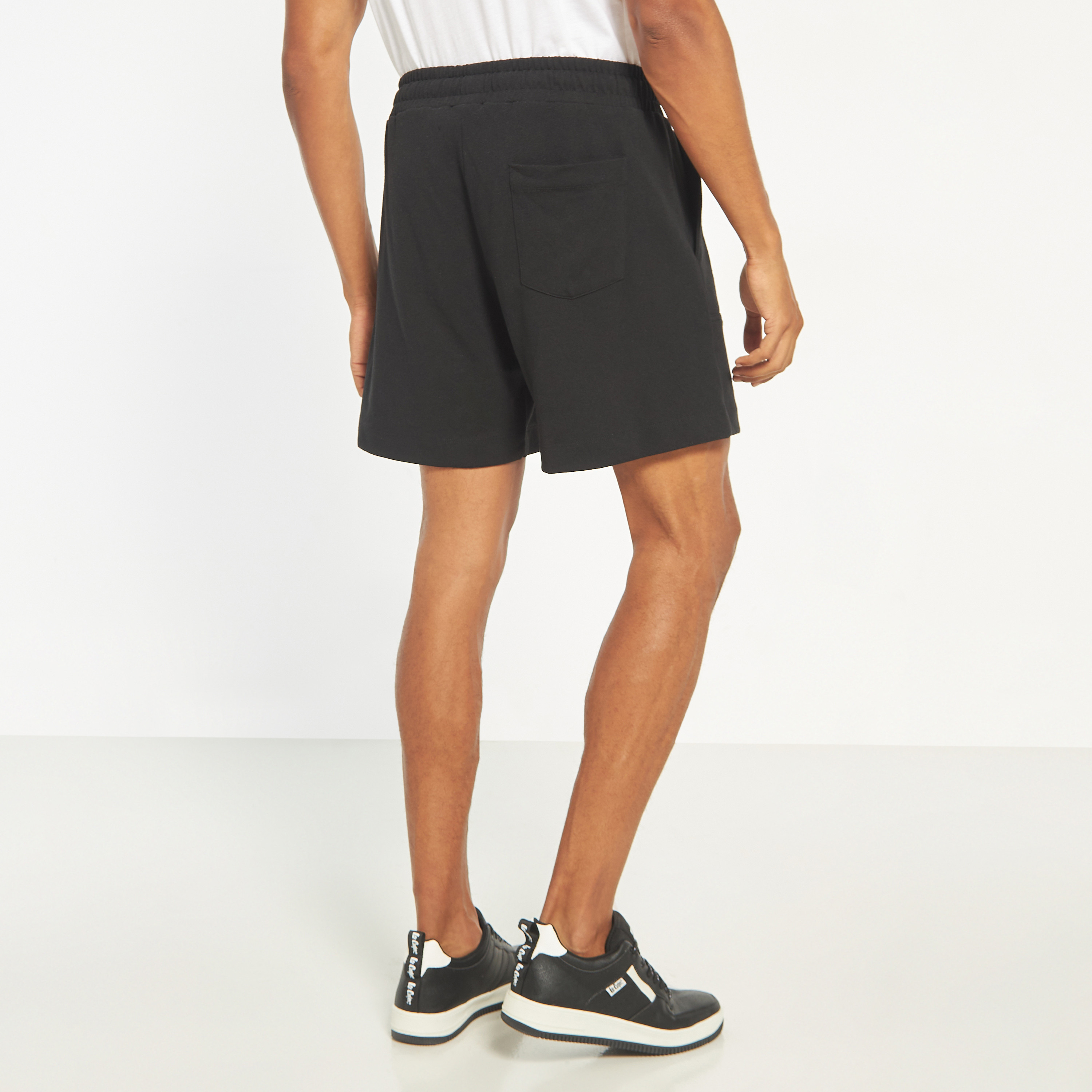 Jack & Jones Logo Mid-Rise Drawstring Shorts-men-clothing-bottoms-shorts-image-3