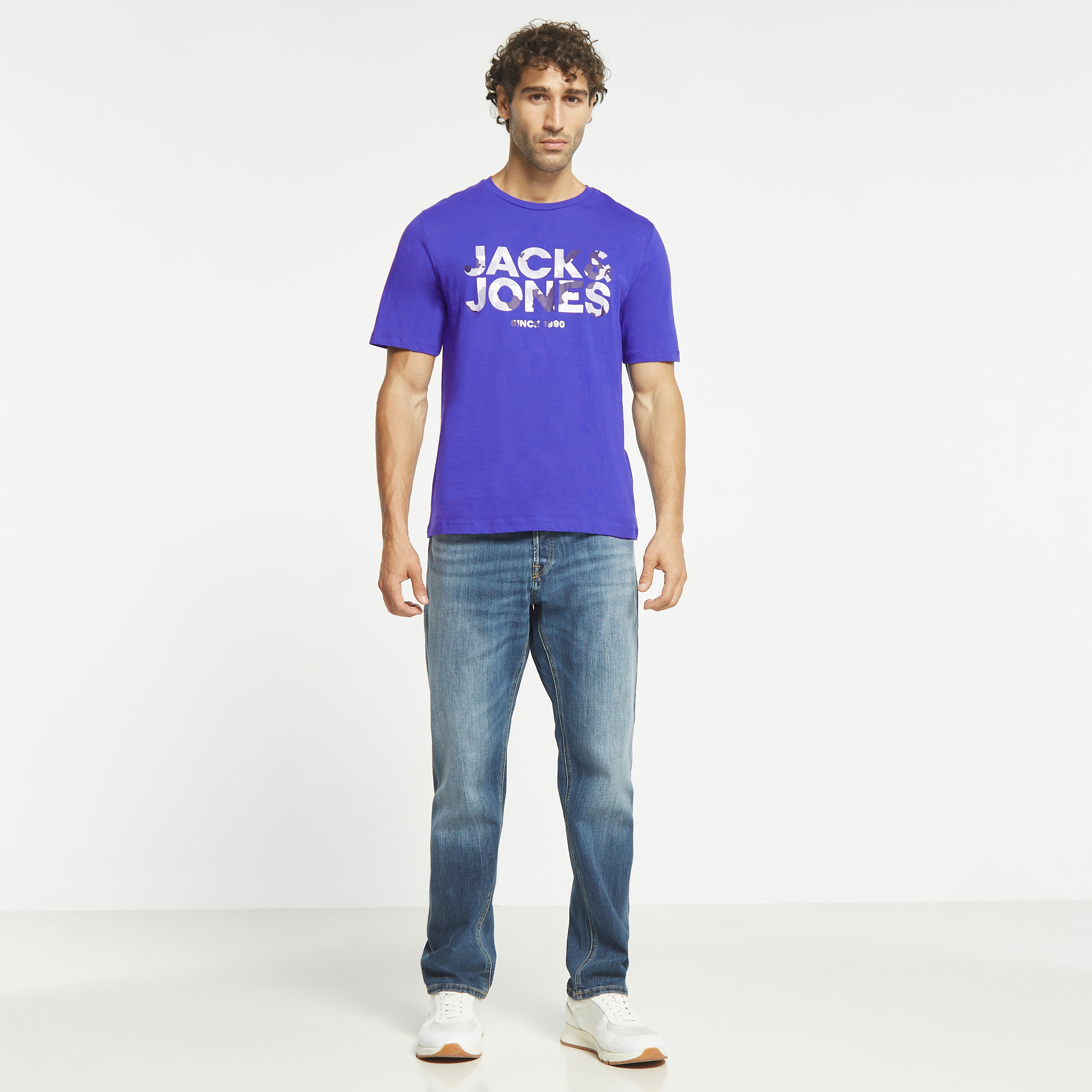 Jack & Jones Logo Crew Neck Short Sleeves T-Shirt-men-clothing-tshirtsandpolos-tshirts-image-2