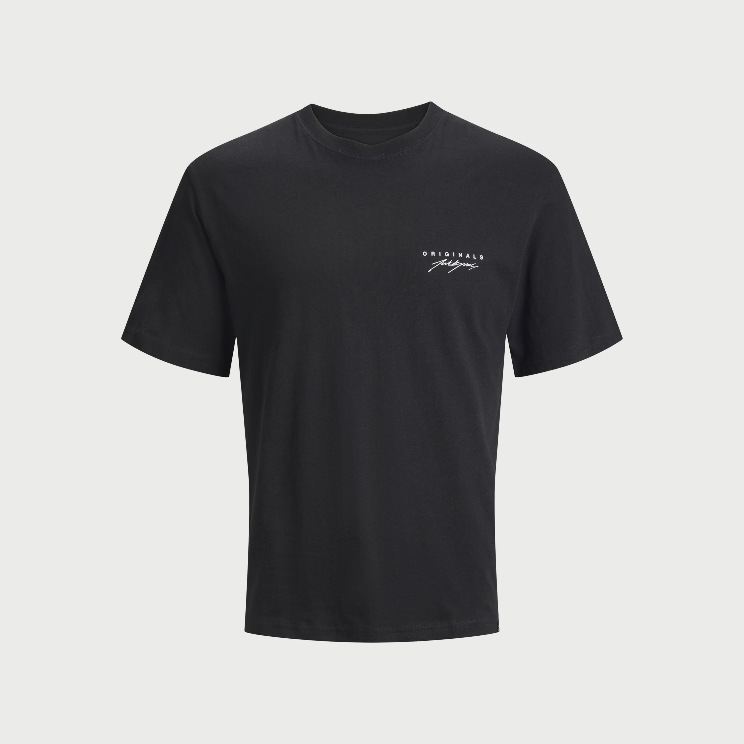  تي شيرت من جاك آند جونز مع جرافيك بأكمام قصيرة و ياقة مستديرة-men-clothing-tshirtsandpolos-tshirts-image-4