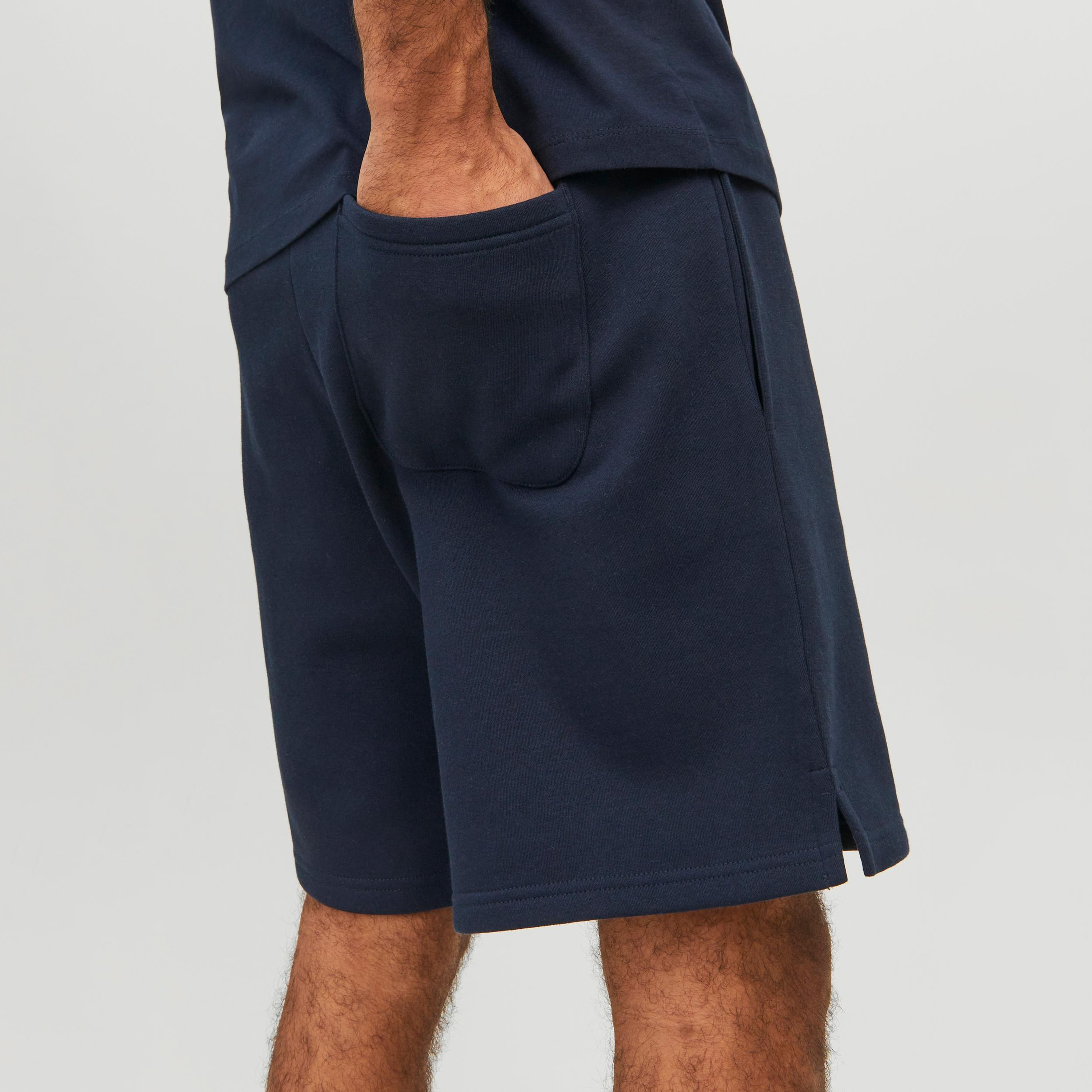 Jack & Jones Plain Shorts with 3 Pockets-men-clothing-bottoms-shorts-image-5