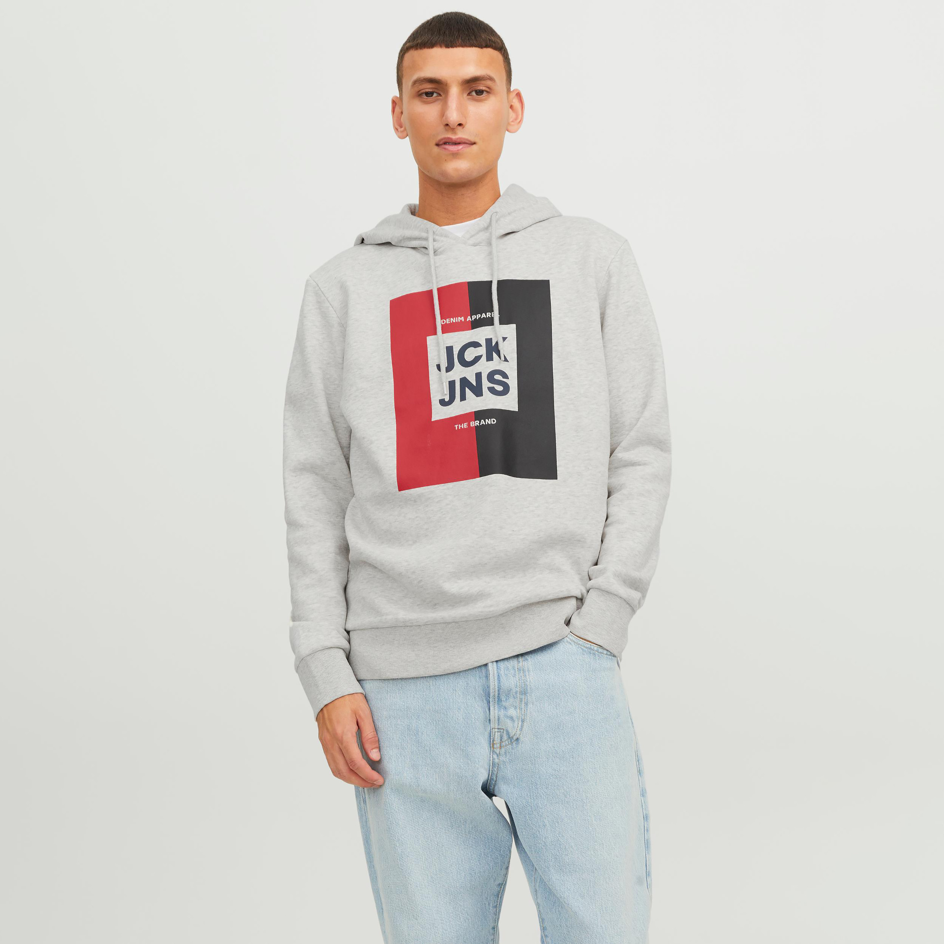  هودي جاك آند جونز مع شعار بأكمام طويلة-men-winterwear-hoodiesandsweatshirts-image-5