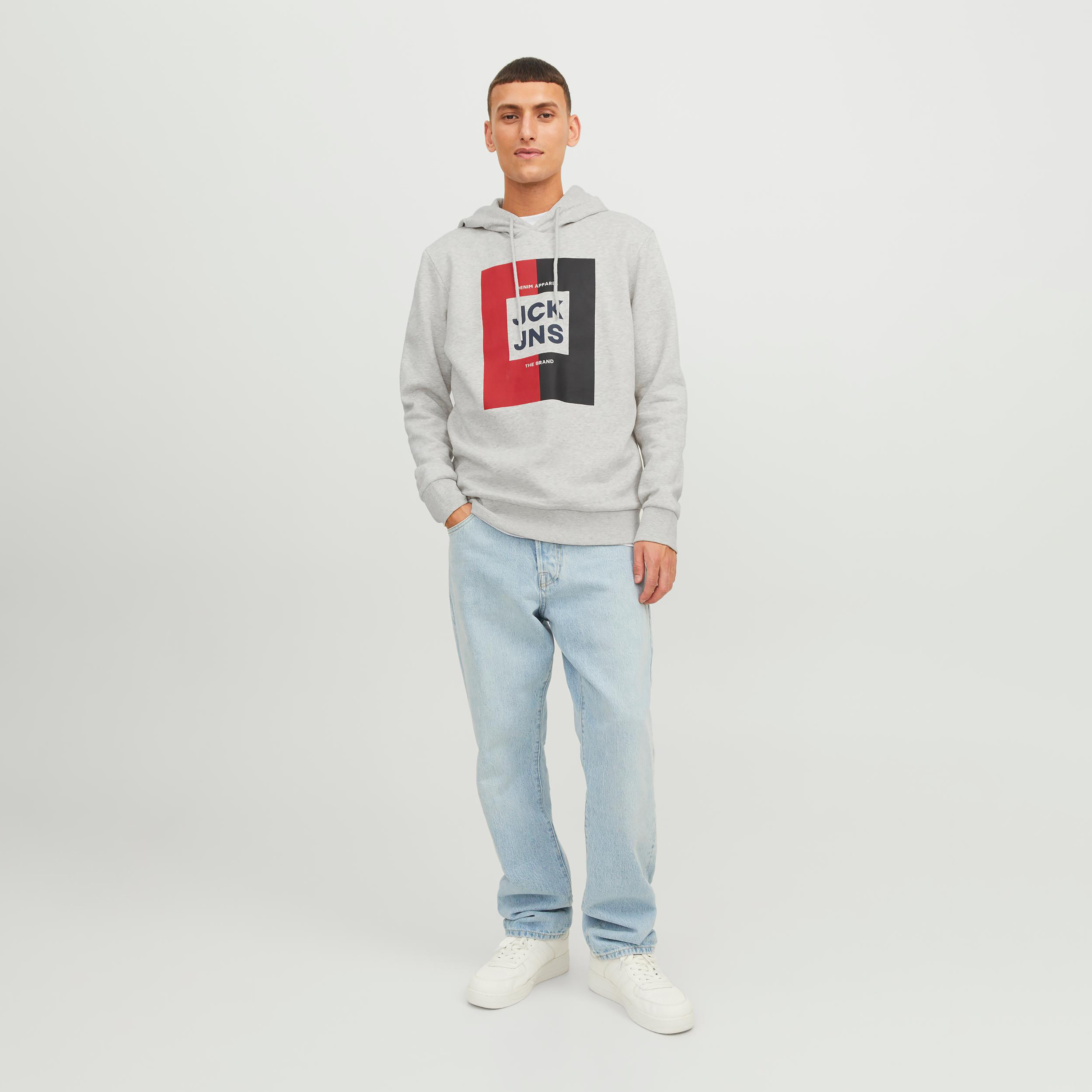  هودي جاك آند جونز مع شعار بأكمام طويلة-men-winterwear-hoodiesandsweatshirts-image-6