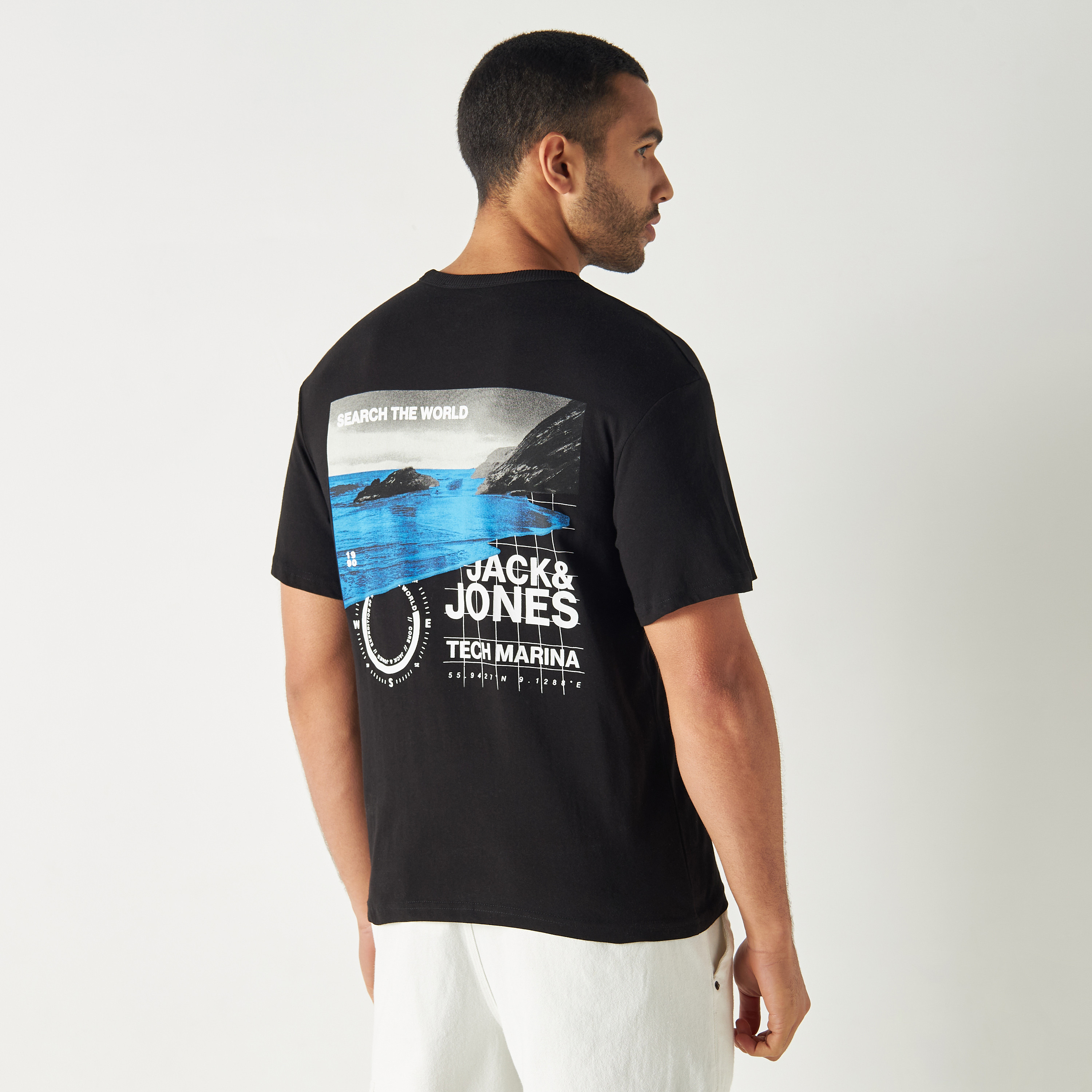 Jack & Jones Graphic Crew Neck Short Sleeves T-Shirt-men-clothing-tshirtsandpolos-tshirts-image-3