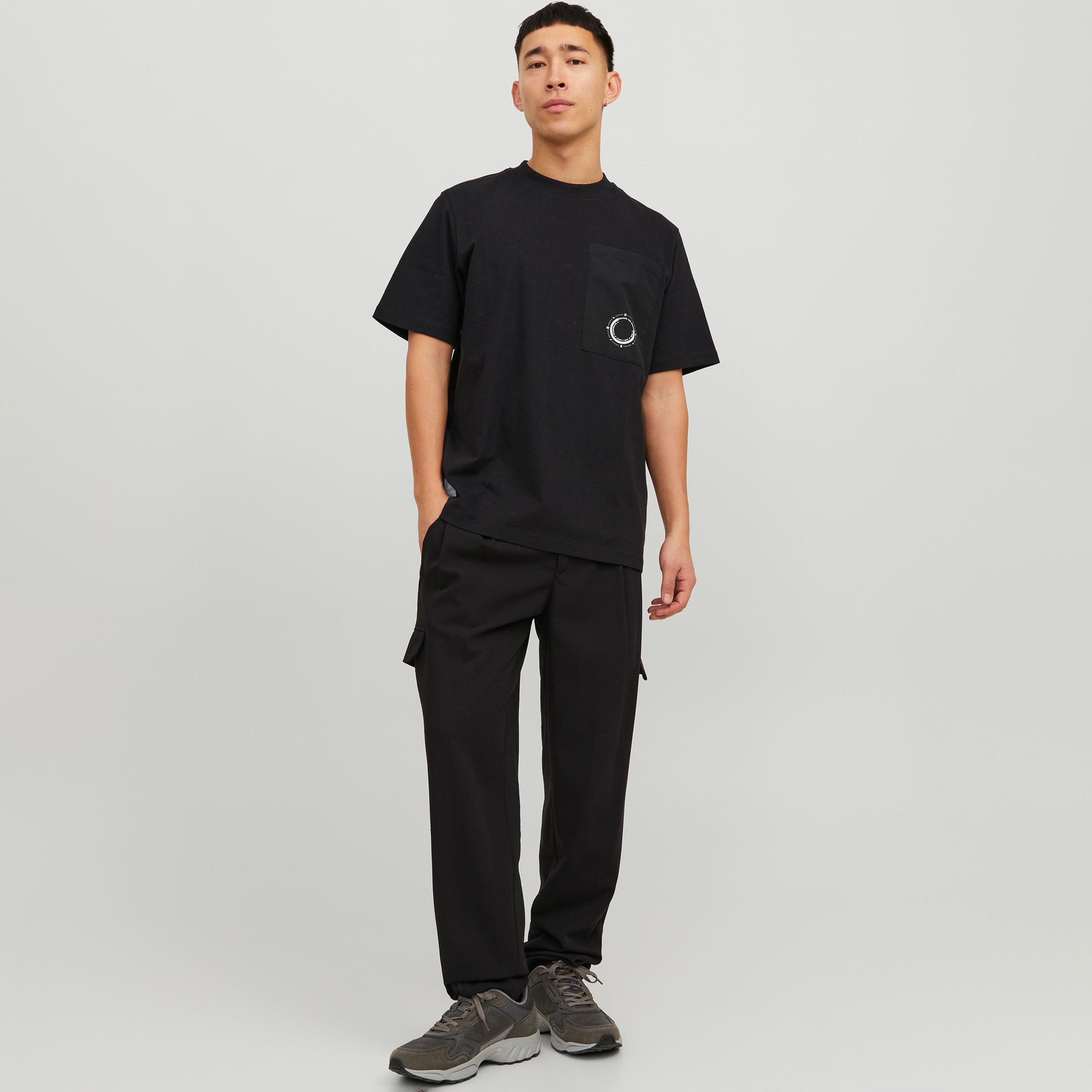 Jack & Jones Round Neck Short Sleeves T-Shirt with Patch Pocket-men-clothing-tshirtsandpolos-tshirts-image-2
