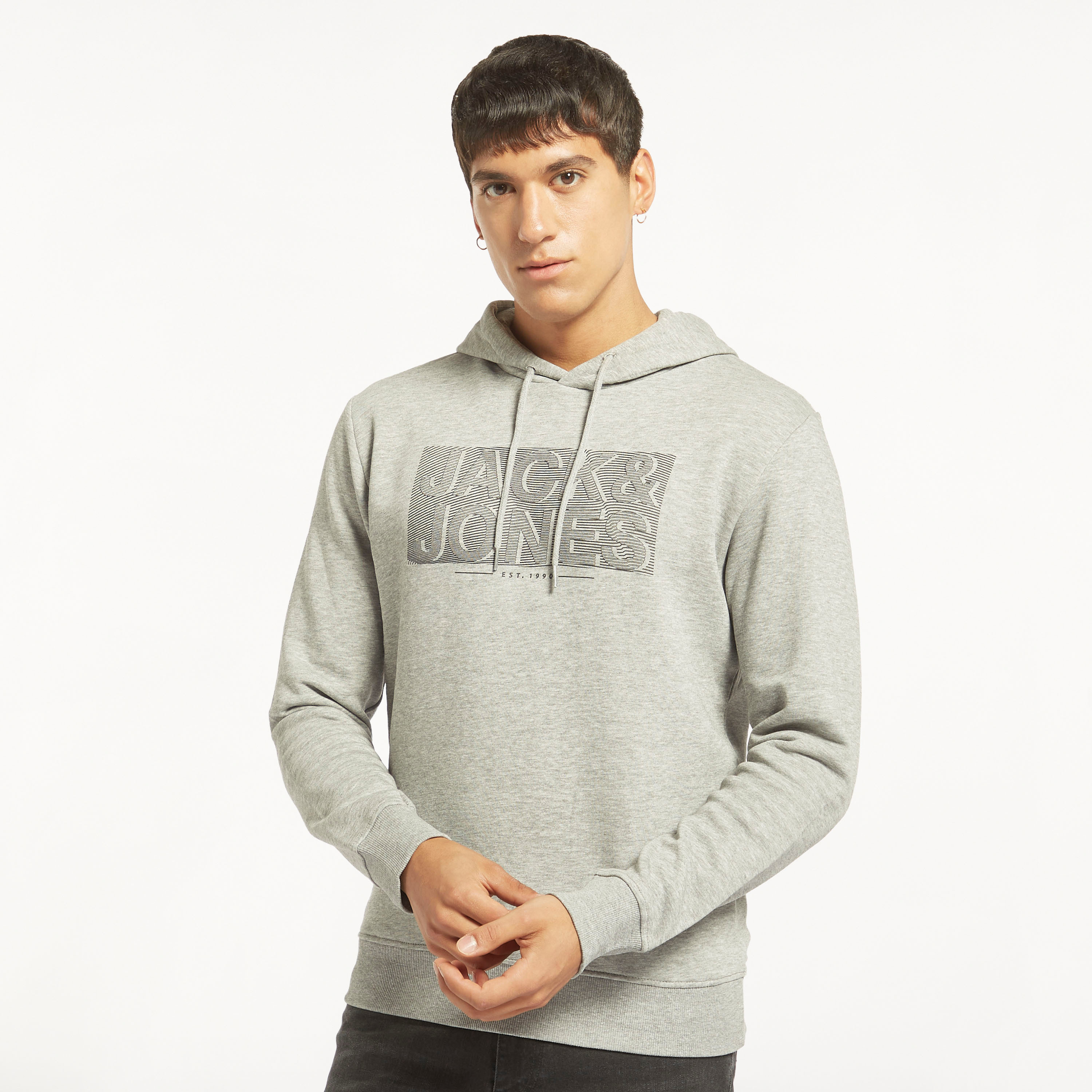  هودي من جاك آند جونز بلوجو بأكمام طويلة وياقة مستديرة-men-winterwear-hoodiesandsweatshirts-image-9