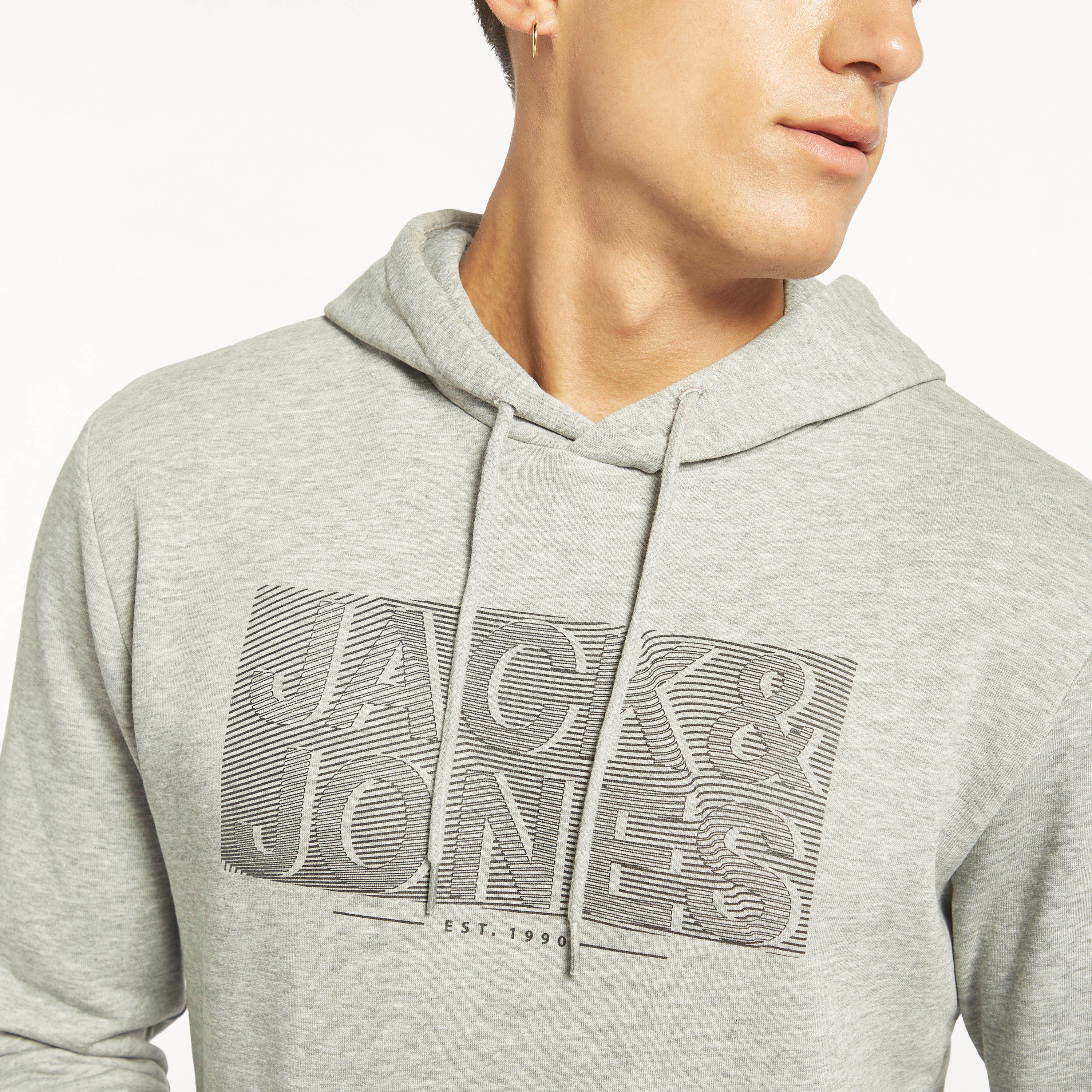  هودي من جاك آند جونز بلوجو بأكمام طويلة وياقة مستديرة-men-winterwear-hoodiesandsweatshirts-image-10