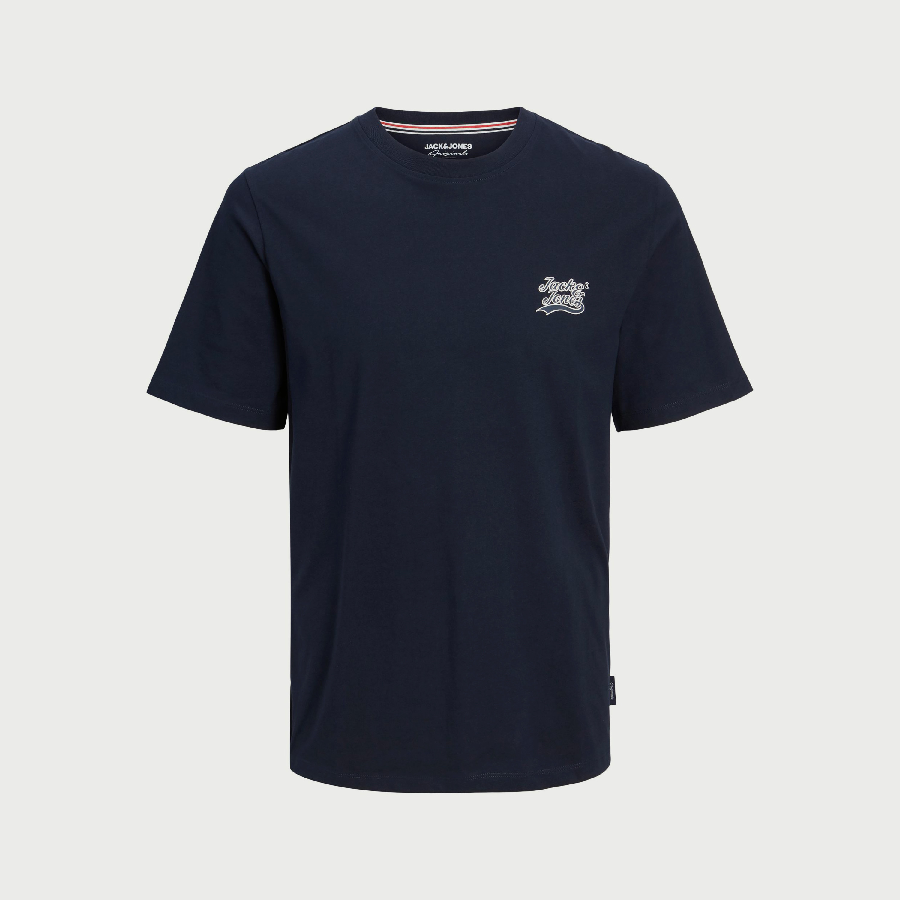 Jack & Jones Plus Size Logo Crew Neck Short Sleeves T-Shirt-men-clothing-tshirtsandpolos-tshirts-image-1
