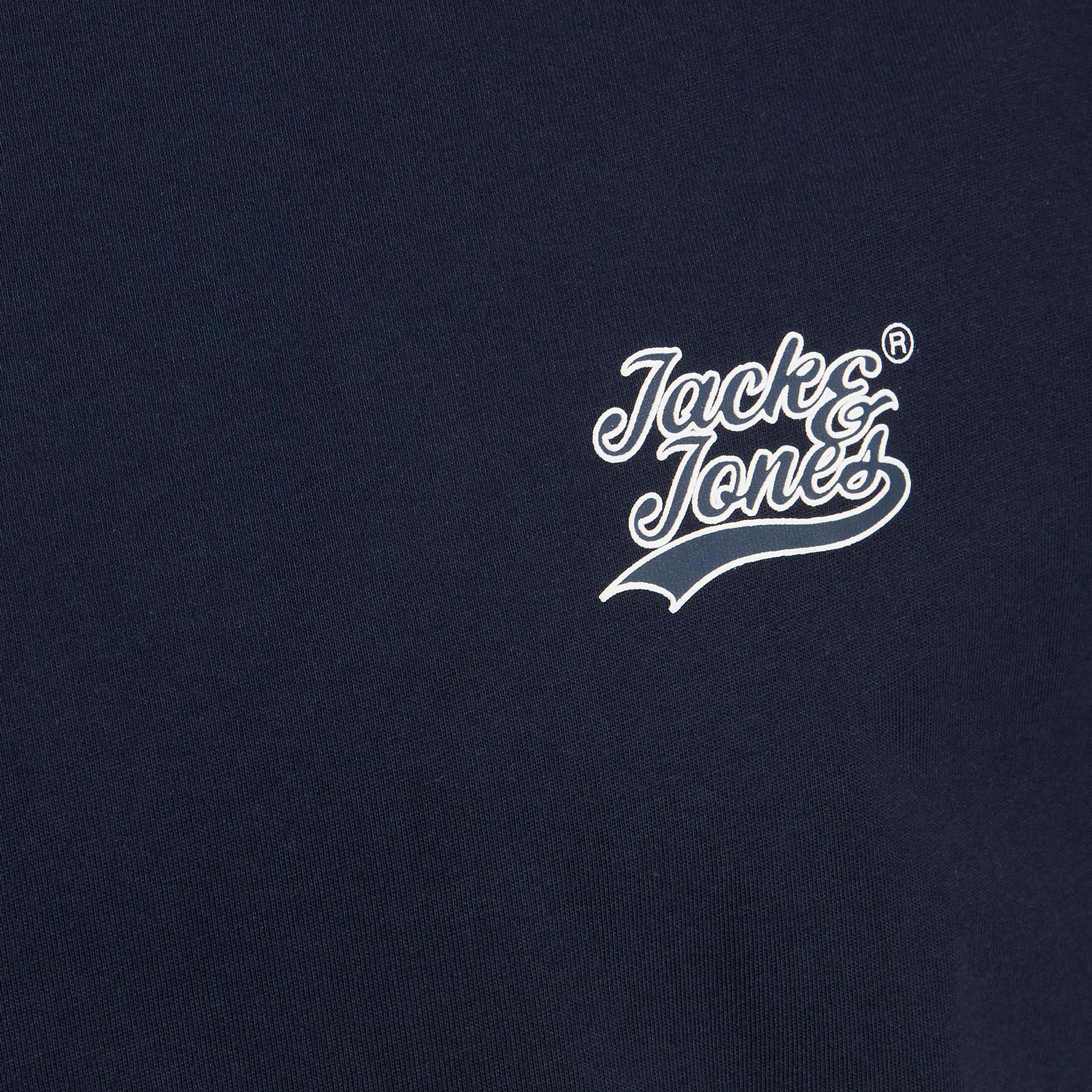 Jack & Jones Plus Size Logo Crew Neck Short Sleeves T-Shirt-men-clothing-tshirtsandpolos-tshirts-image-2