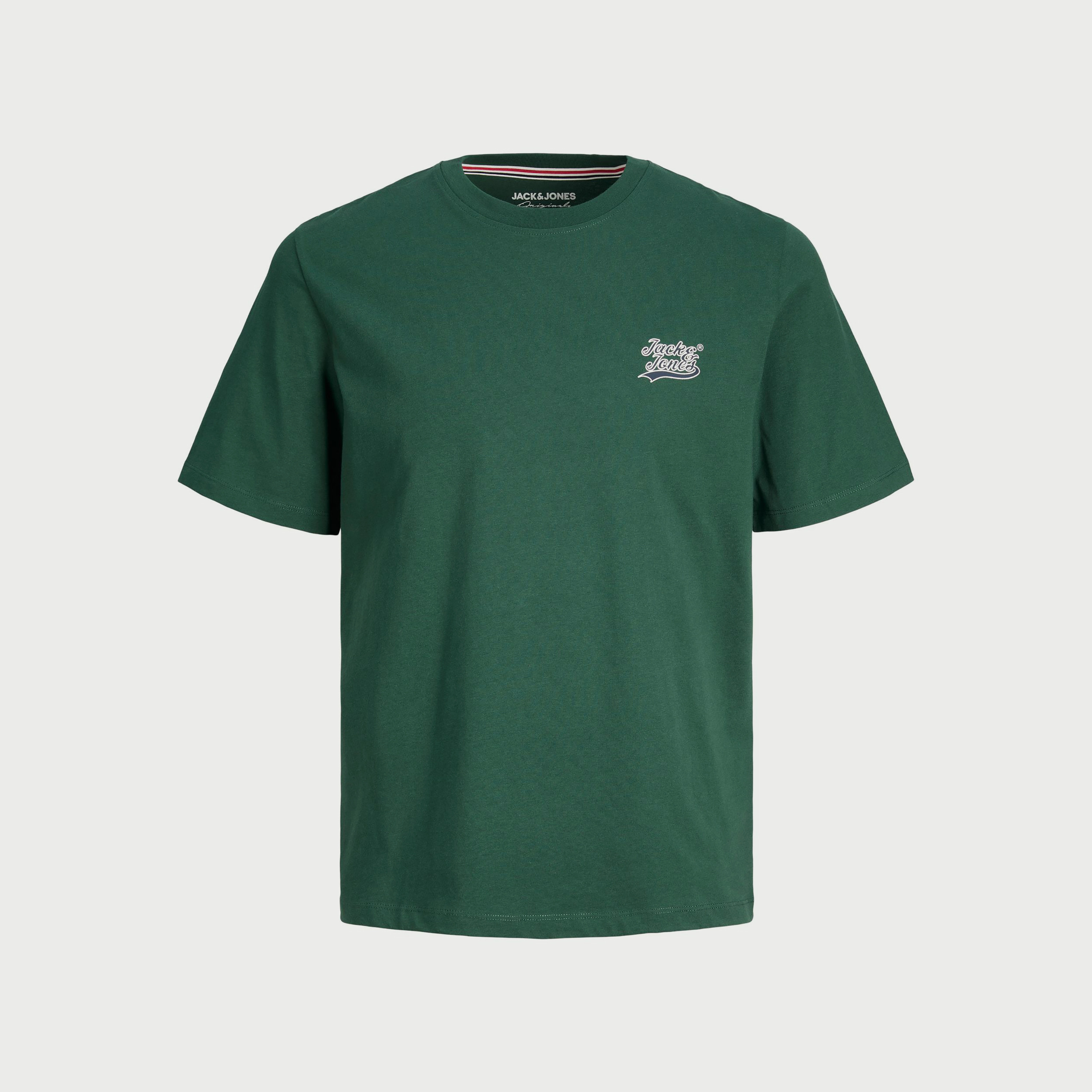 Jack & Jones Plus Size Logo Crew Neck Short Sleeves T-Shirt-men-clothing-tshirtsandpolos-tshirts-image-3
