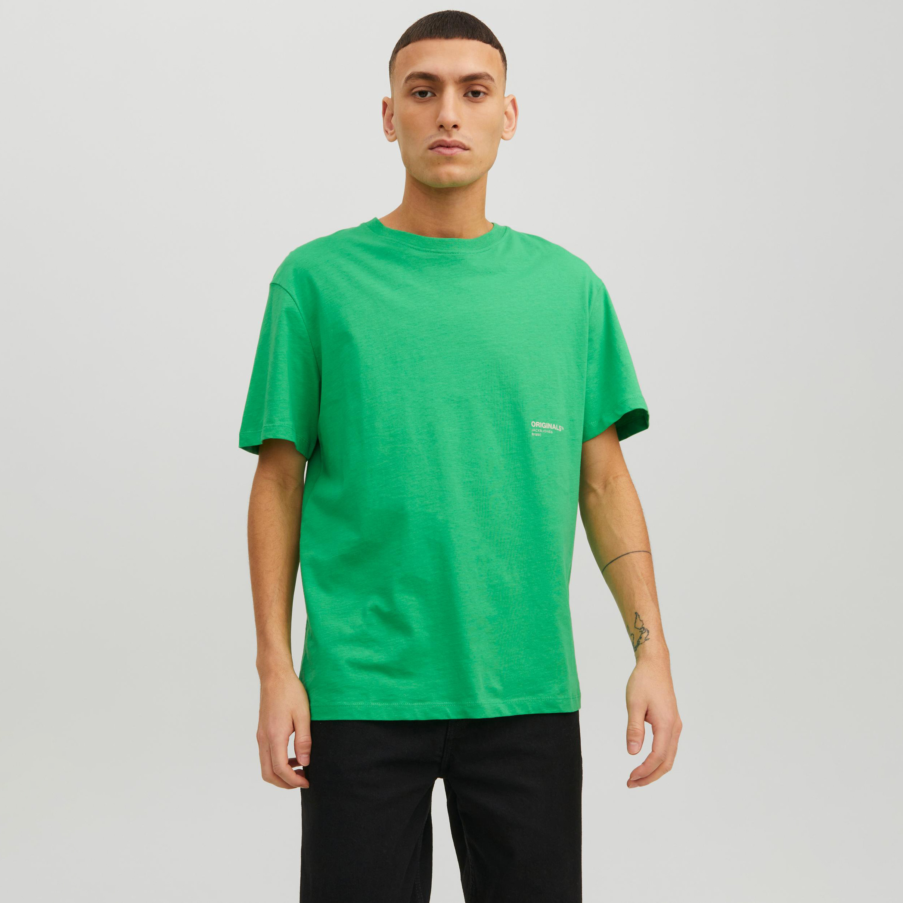 Jack & Jones Printed Crew Neck Short Sleeves T-Shirt-men-clothing-tshirtsandpolos-tshirts-image-1