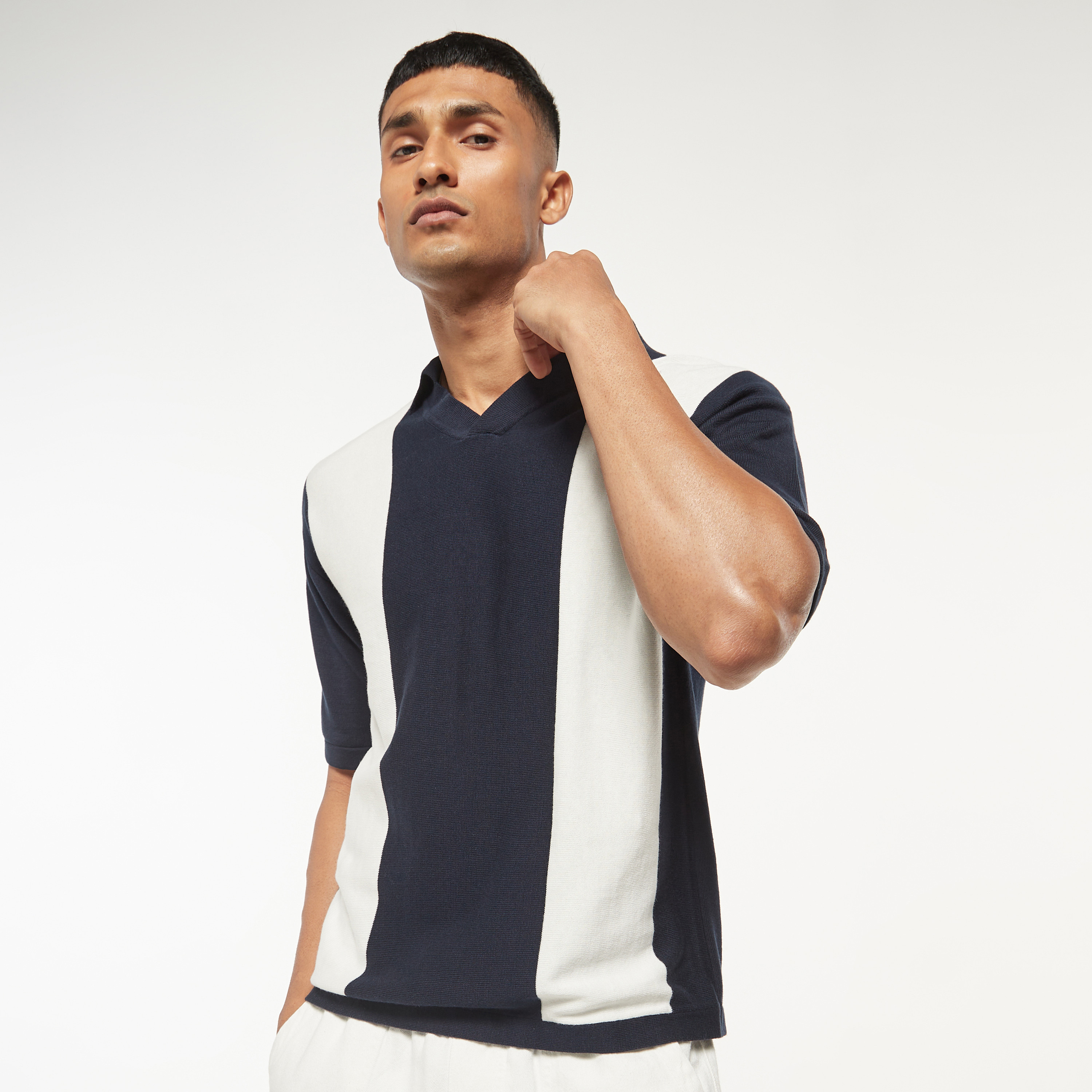 Jack & Jones Colour Blocked Short Sleeves Polo T-Shirt-men-clothing-tshirtsandpolos-polos-image-1