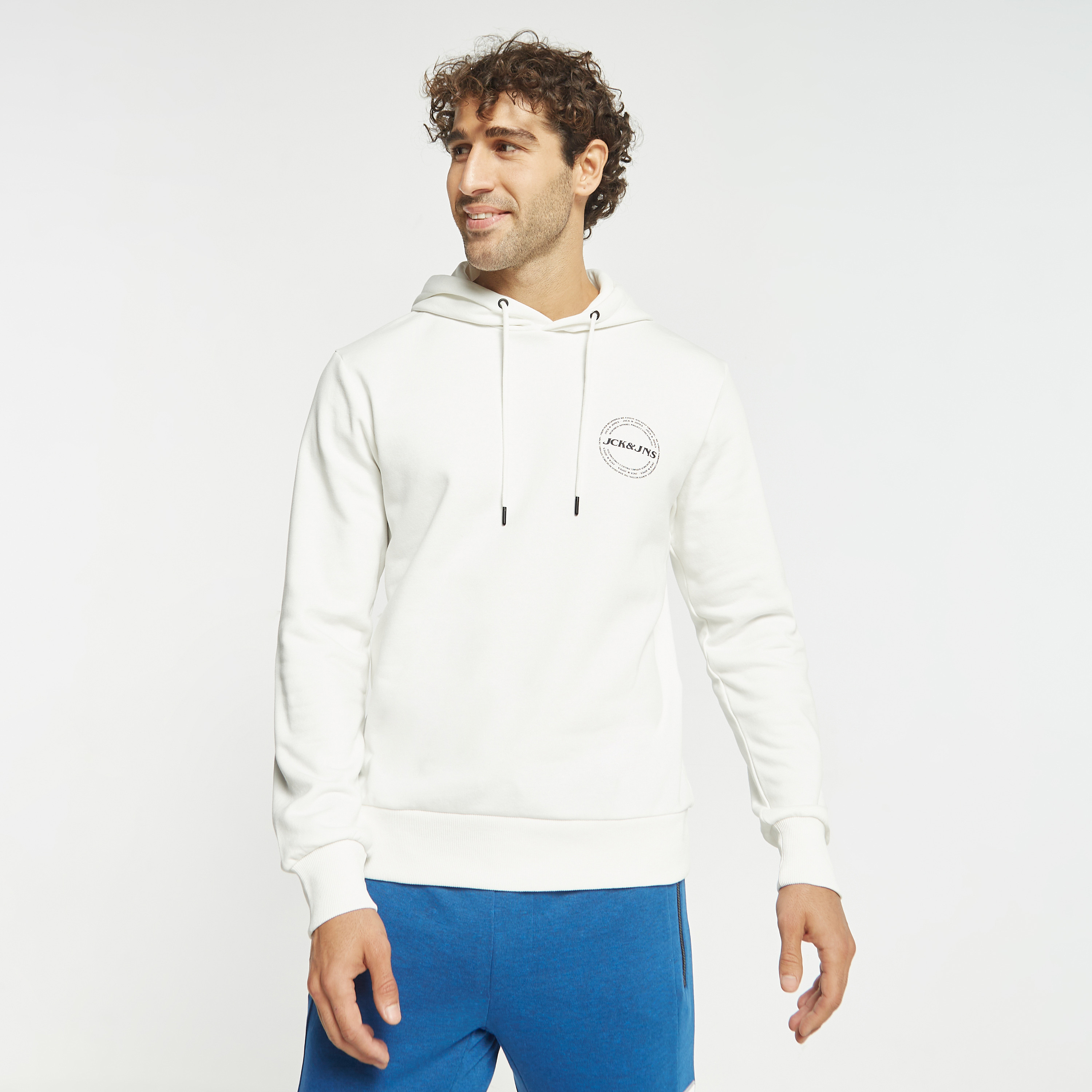  هودي جاك آند جونز مع شعار بأكمام طويلة-men-winterwear-hoodiesandsweatshirts-image-13