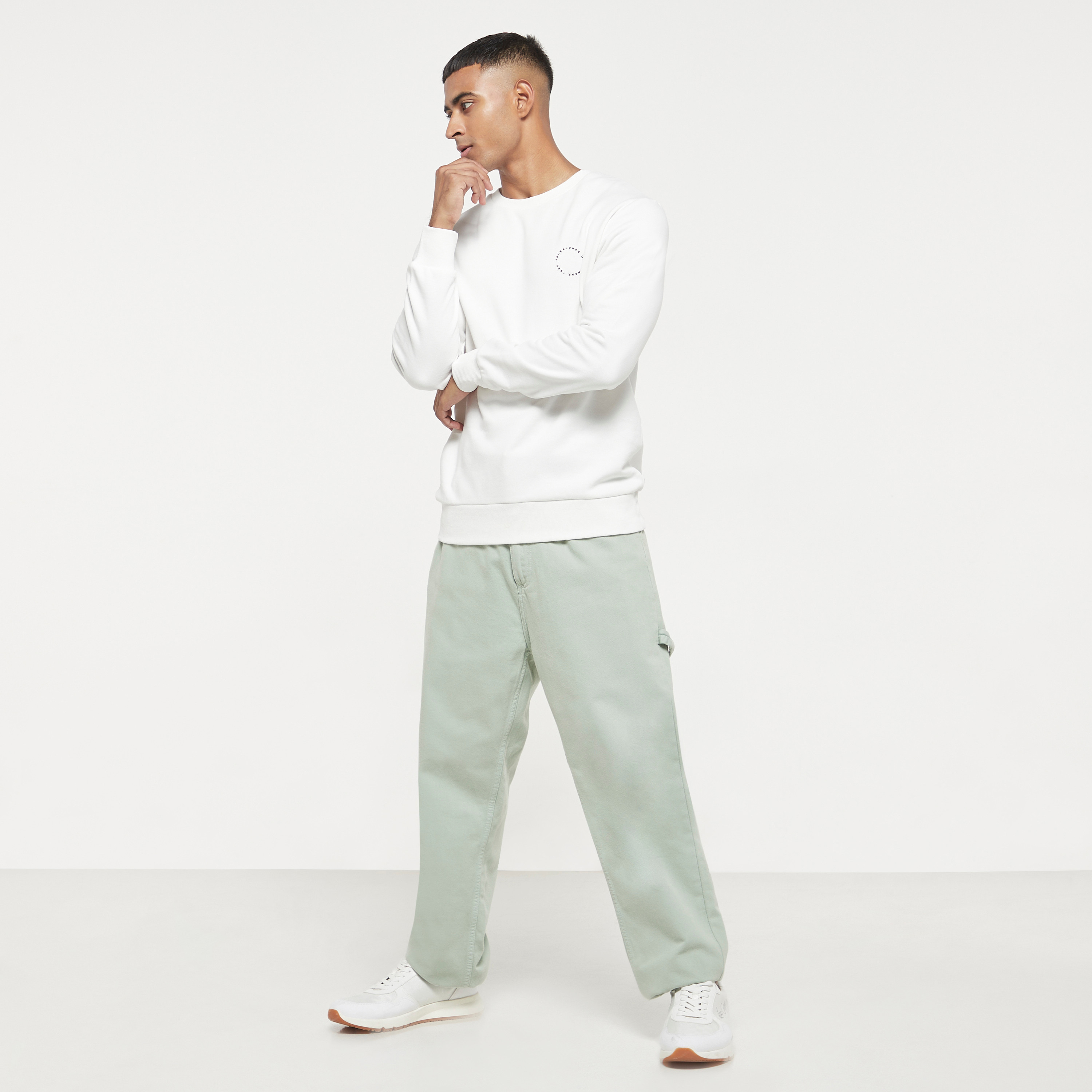 Jack & Jones Logo Crew Neck Long Sleeves Sweatshirt-men-winterwear-hoodiesandsweatshirts-image-10