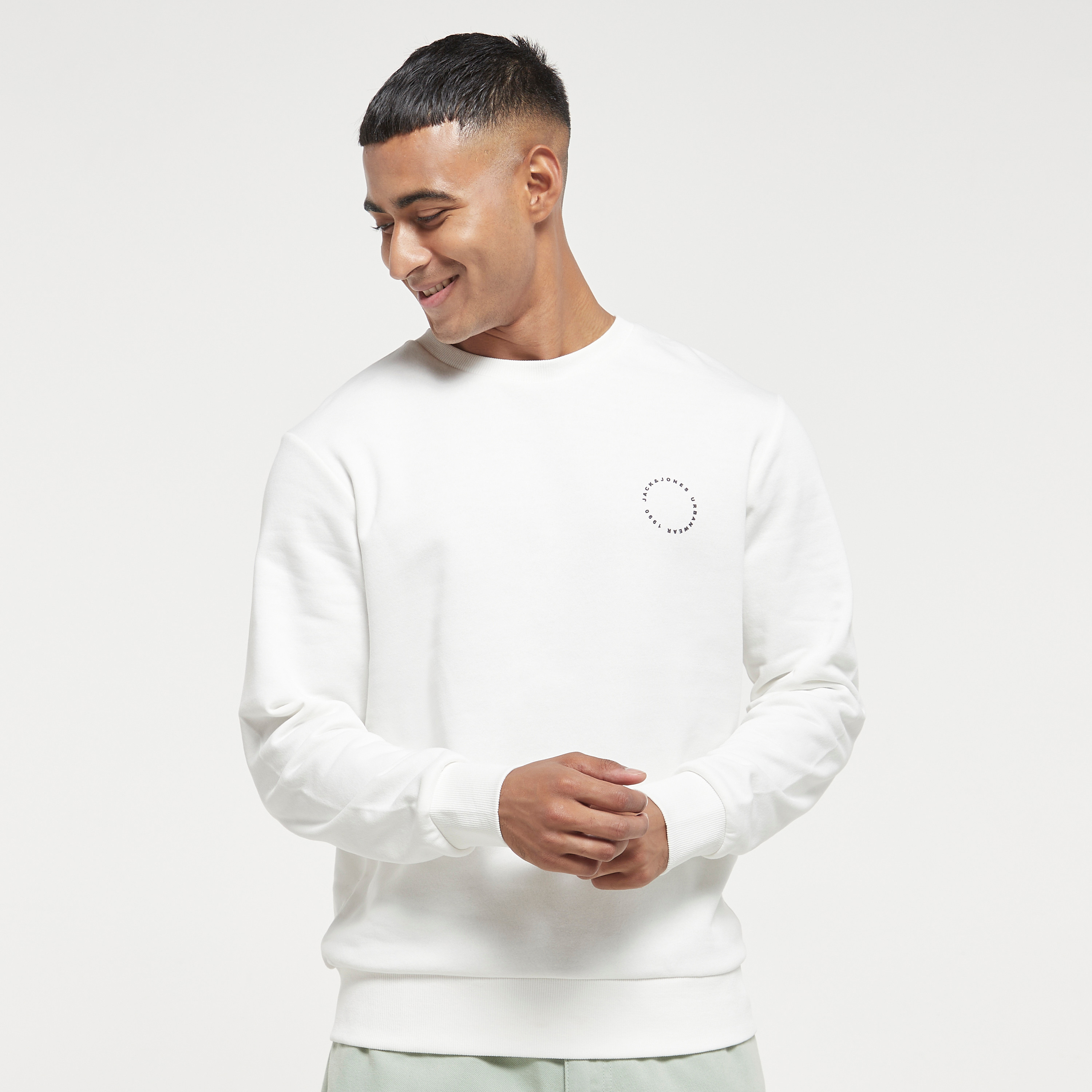 Jack & Jones Logo Crew Neck Long Sleeves Sweatshirt-men-winterwear-hoodiesandsweatshirts-image-11