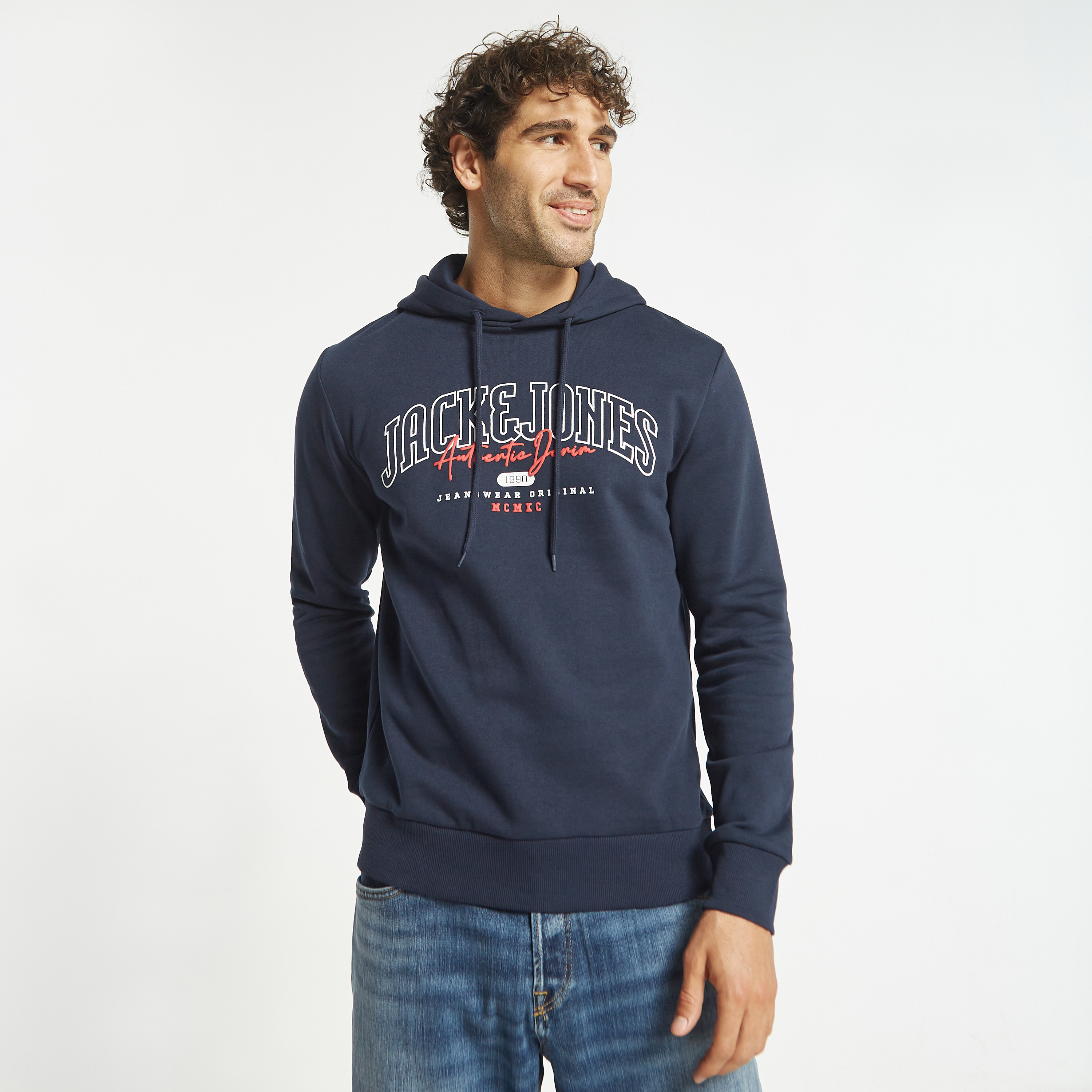  هودي جاك آند جونز مع شعار بأكمام طويلة-men-winterwear-hoodiesandsweatshirts-image-5
