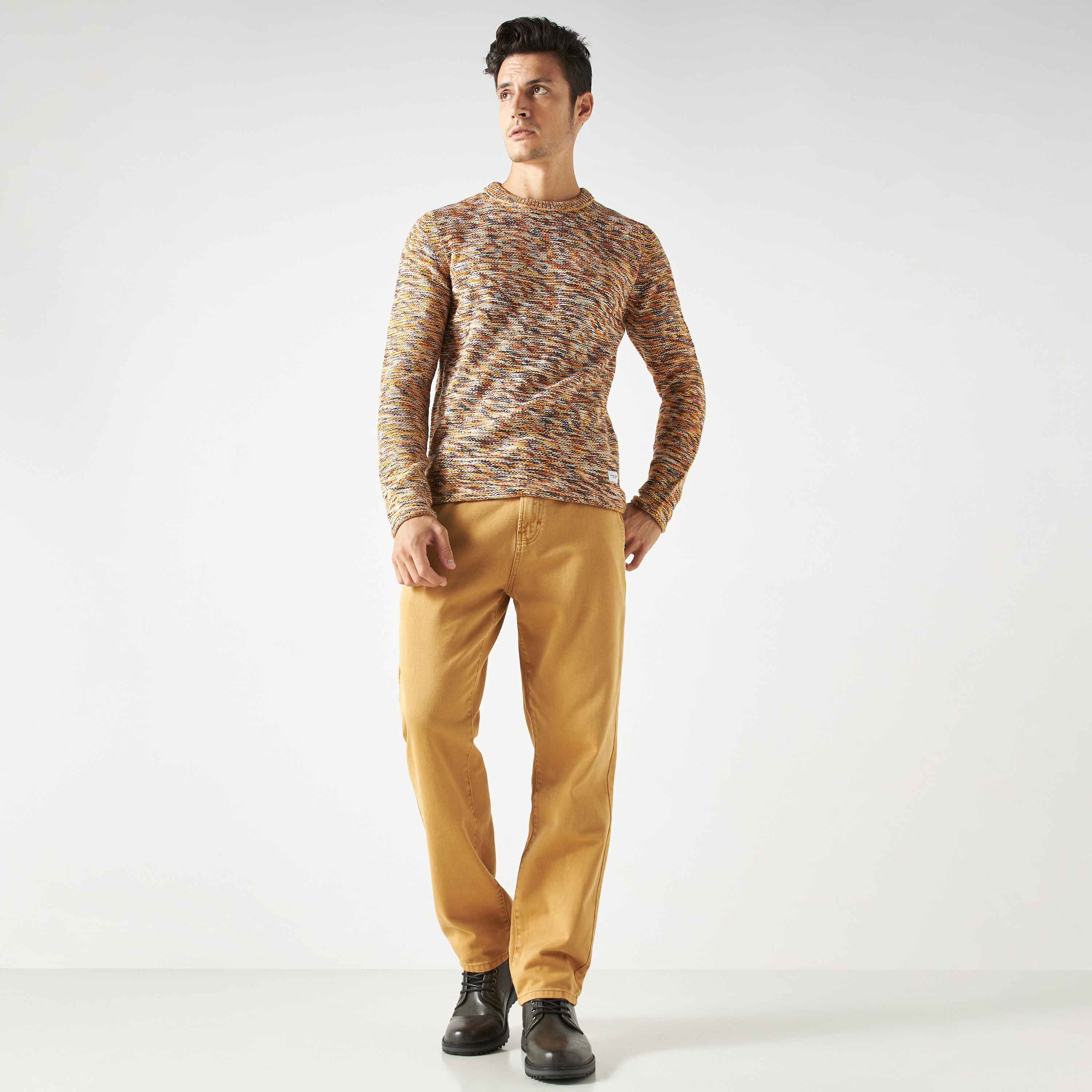 Jack & Jones Knitted Crew Neck Long Sleeves Pullover-men-clothing-sweatersandpullovers-image-2