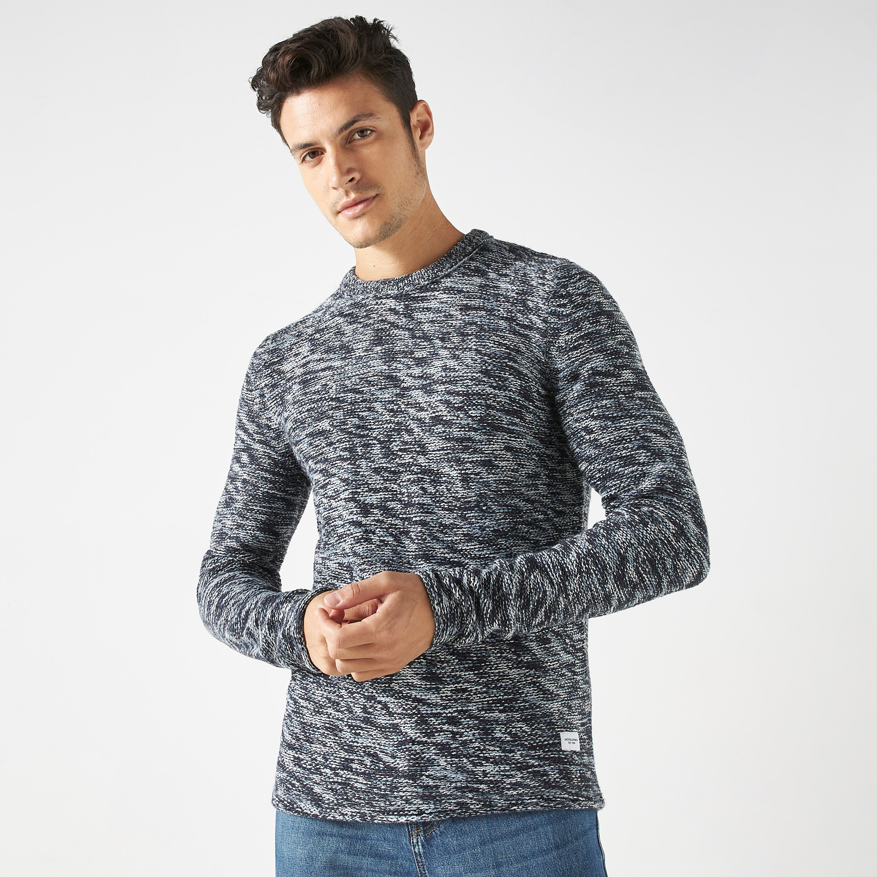 Jack & Jones Knitted Crew Neck Long Sleeves Pullover-men-clothing-sweatersandpullovers-image-6