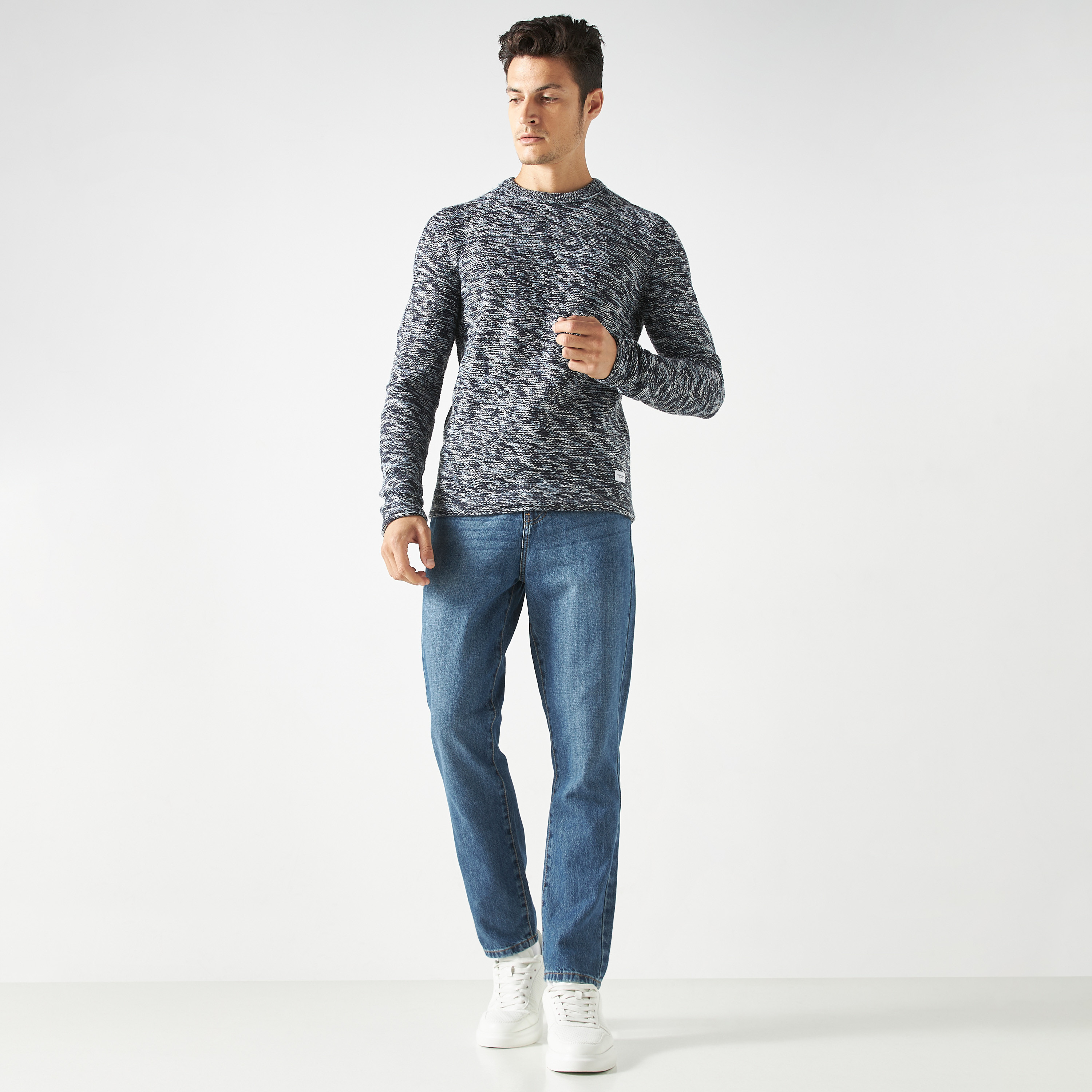 Jack & Jones Knitted Crew Neck Long Sleeves Pullover-men-clothing-sweatersandpullovers-image-7