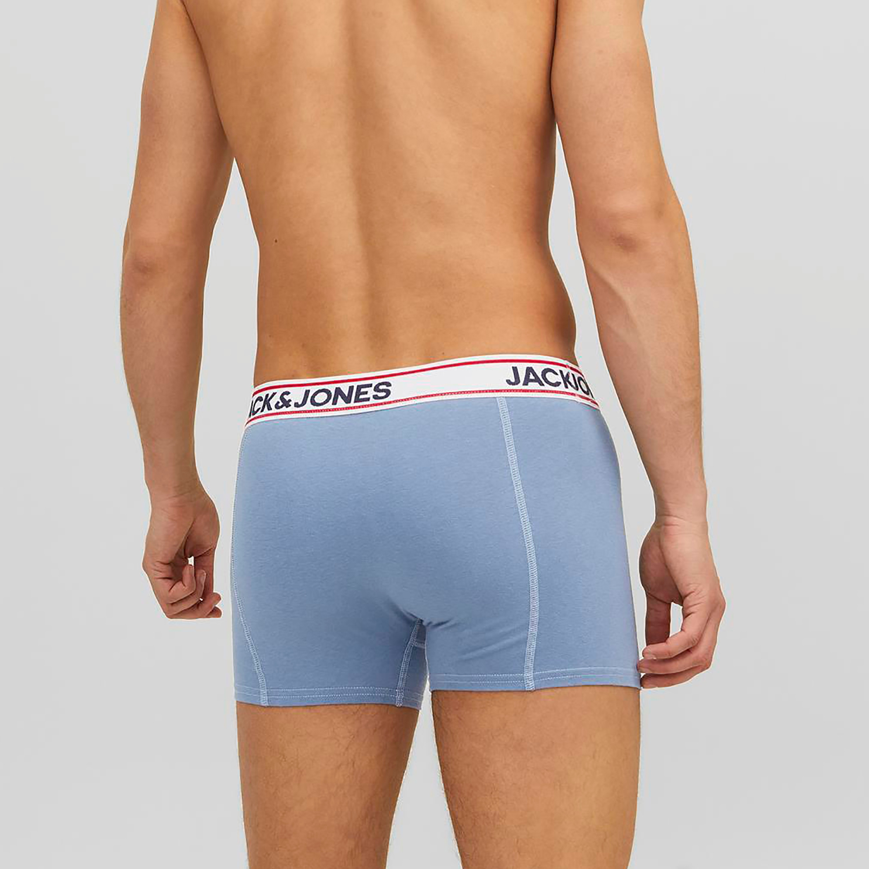 مجموعة مكونة من 3 سراويل سادة مع حزام خصر بطبعة الشعار من جاك آند جونز-men-clothing-innerwear-underwear-image-4