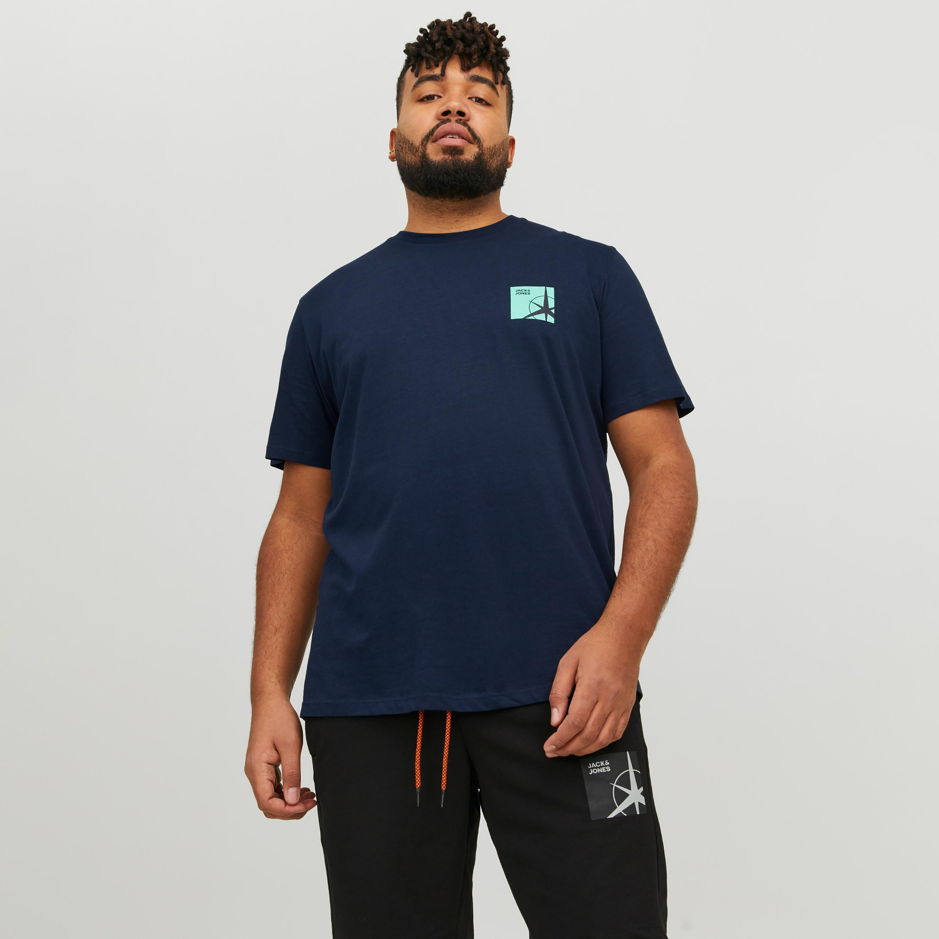 Jack & Jones Plus Size Graphic Crew Neck Short Sleeves T-Shirt-men-clothing-tshirtsandpolos-tshirts-image-1