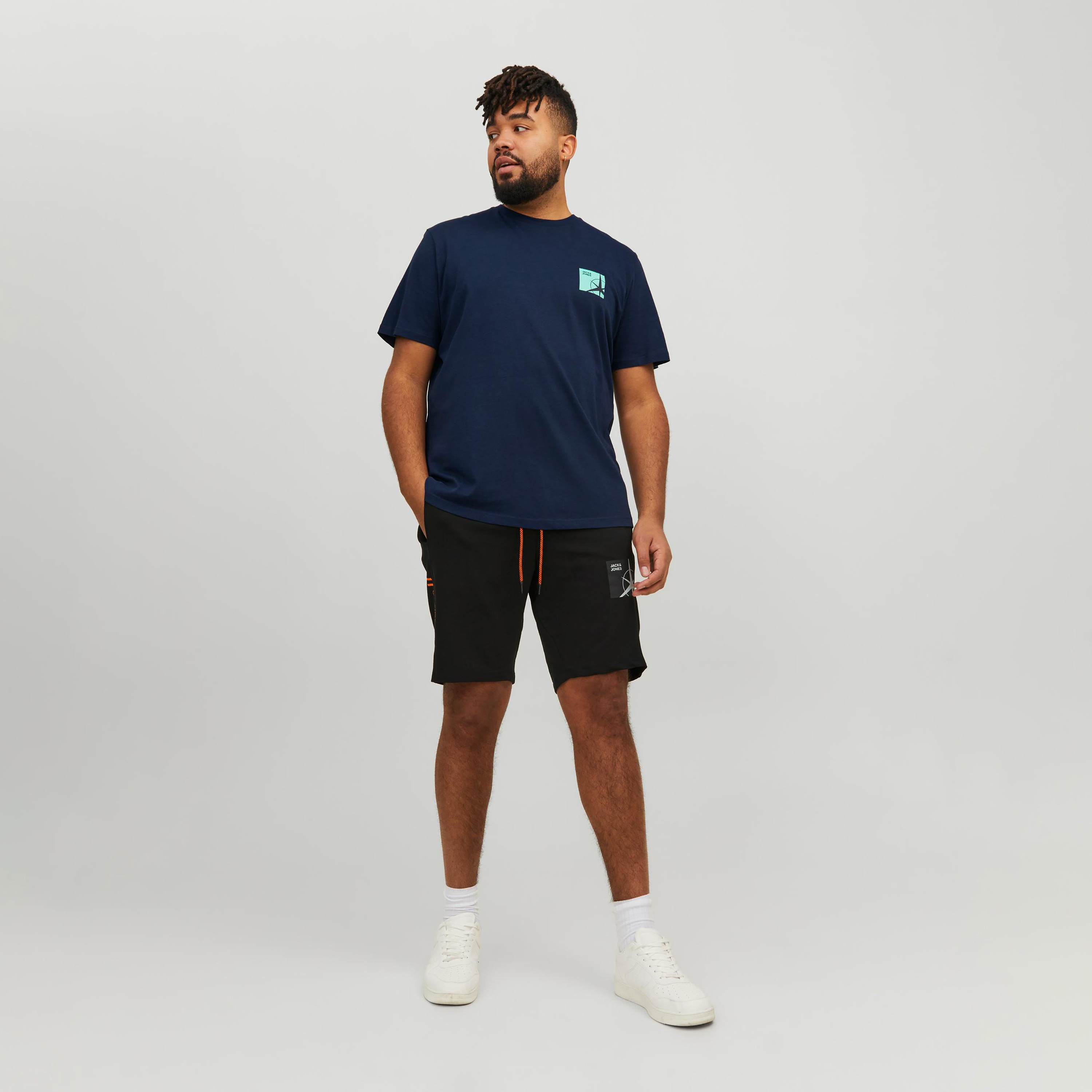 Jack & Jones Plus Size Graphic Crew Neck Short Sleeves T-Shirt-men-clothing-tshirtsandpolos-tshirts-image-2