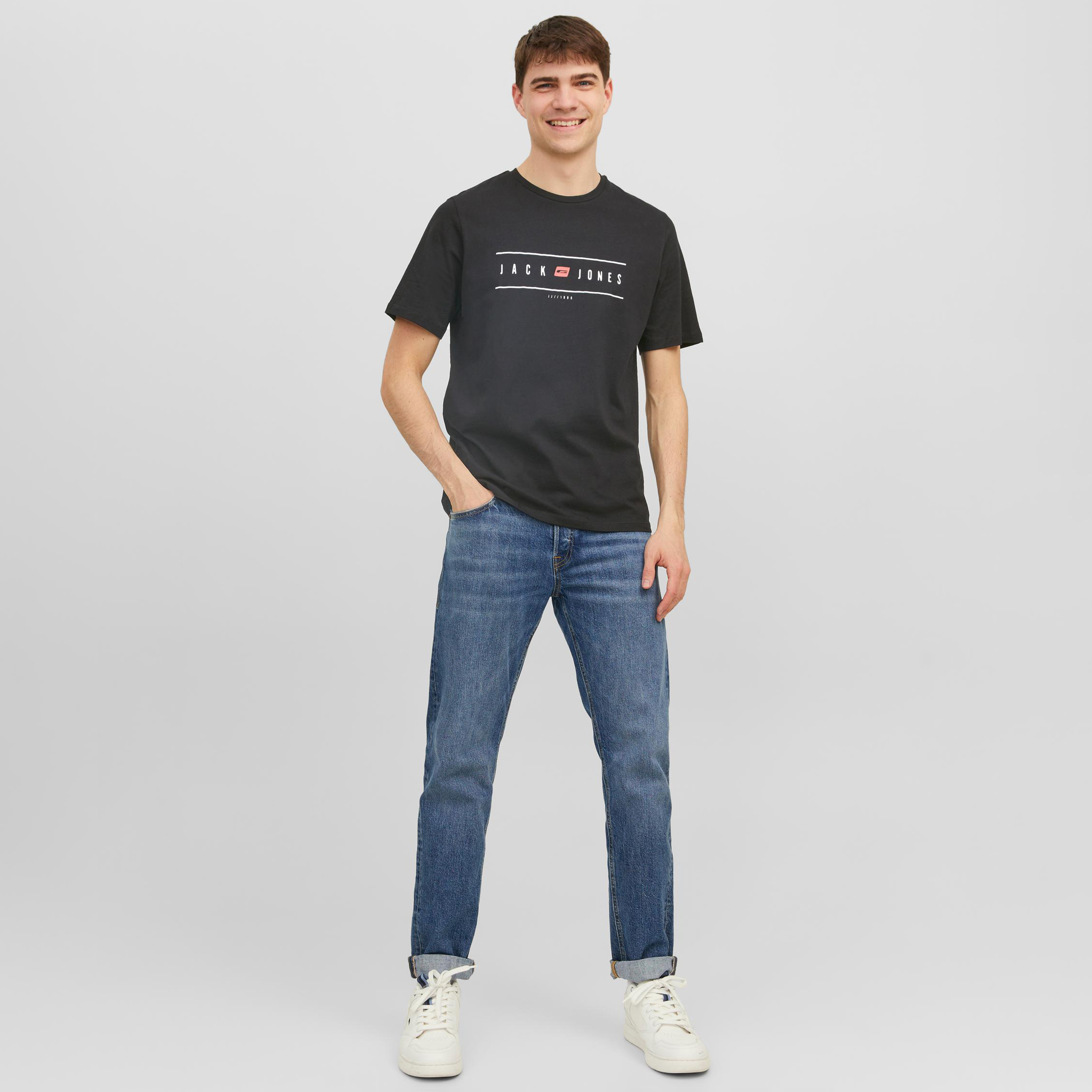 Jack & Jones Round Neck Short Sleeves T-Shirt-men-clothing-tshirtsandpolos-tshirts-image-2