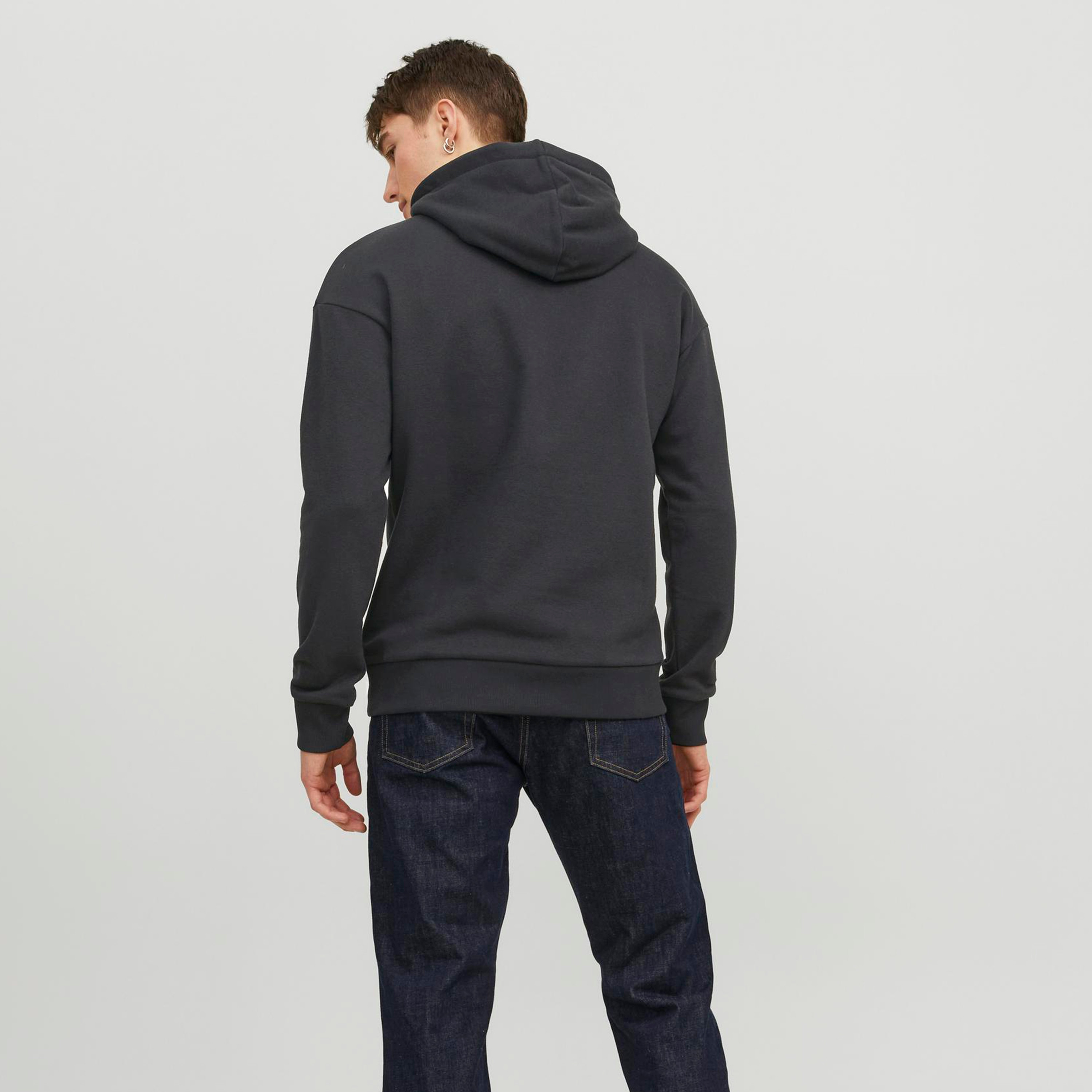 Jack & Jones Logo Print Kangaroo Pocket Hoodie-men-winterwear-hoodiesandsweatshirts-image-4
