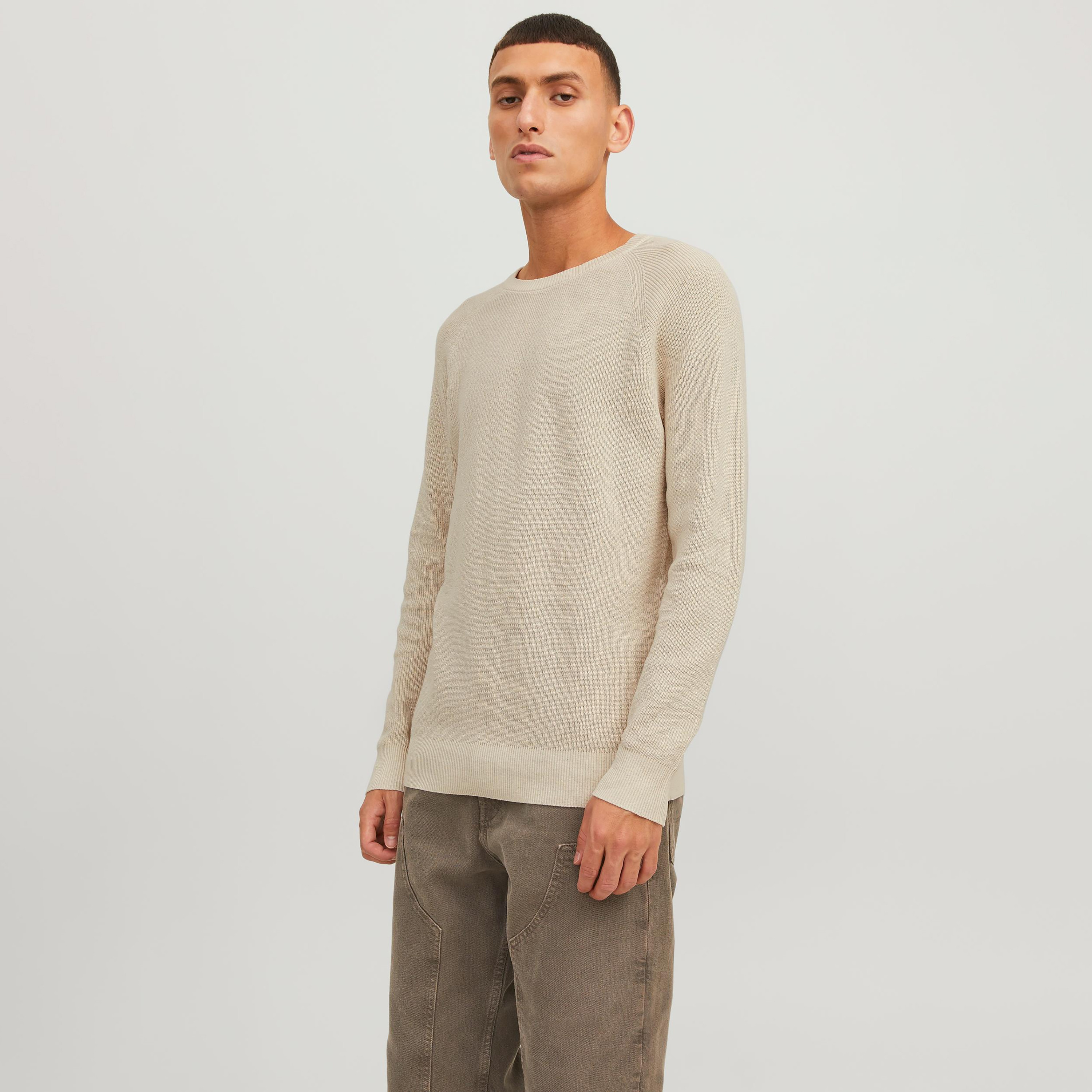 Jack & Jones Striped Crew Neck Long Sleeves Pullover-men-clothing-sweatersandpullovers-image-1