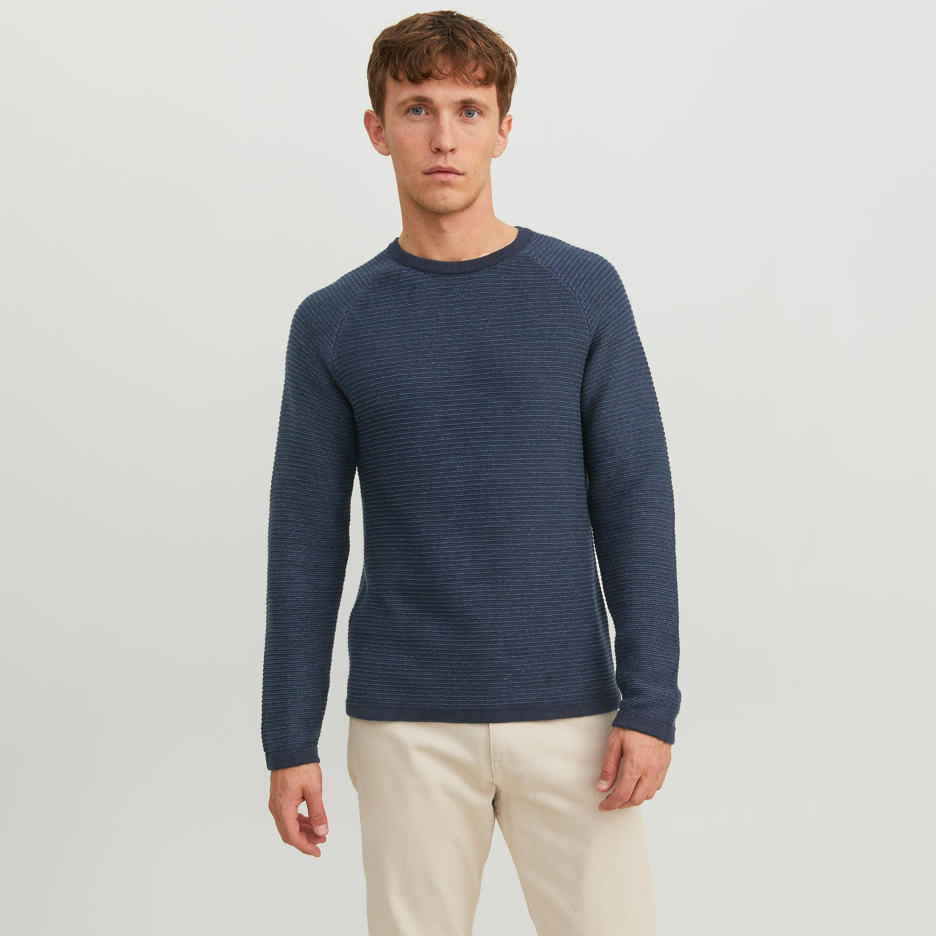 Jack & Jones Striped Crew Neck Long Sleeves Pullover-men-clothing-sweatersandpullovers-image-5