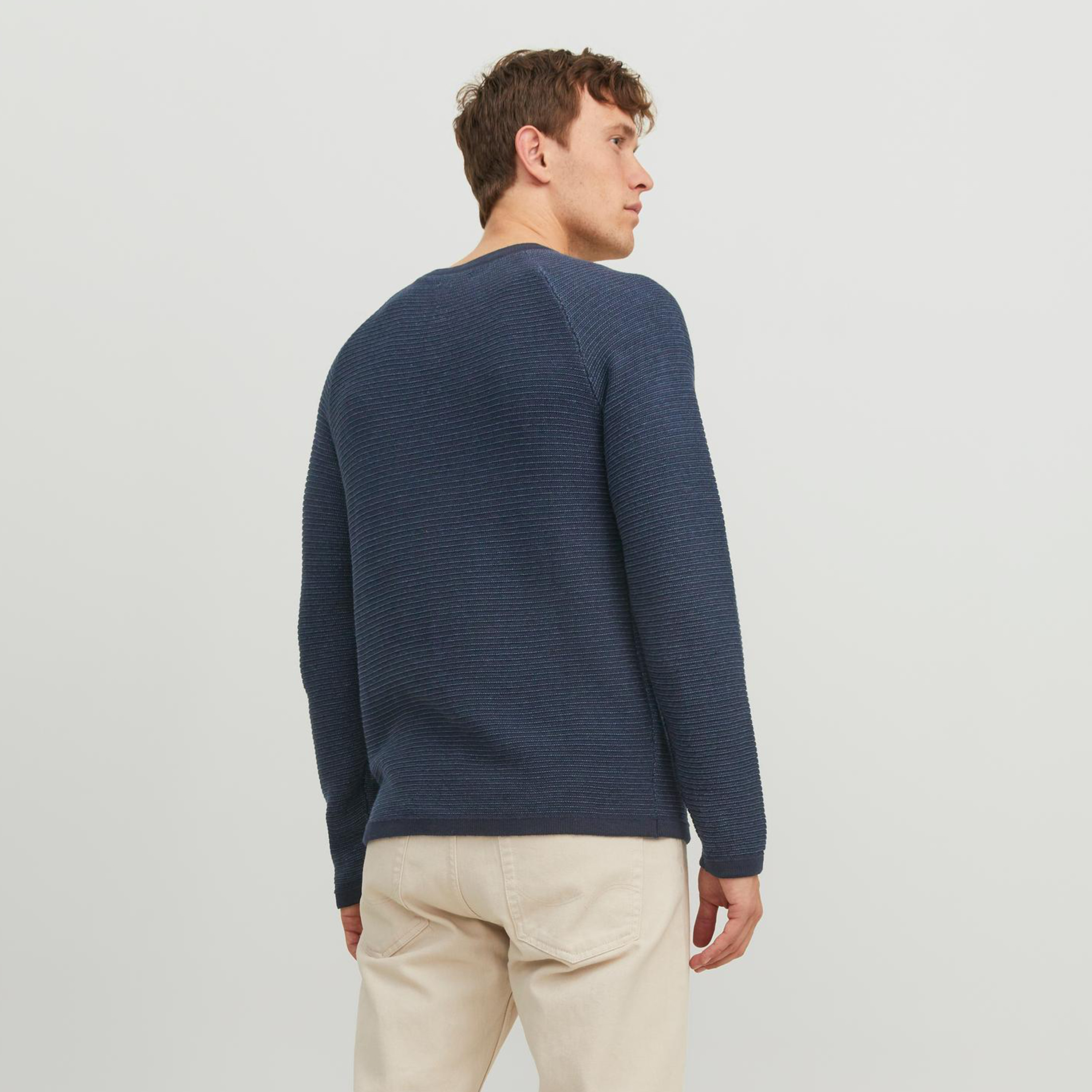 Jack & Jones Striped Crew Neck Long Sleeves Pullover-men-clothing-sweatersandpullovers-image-8