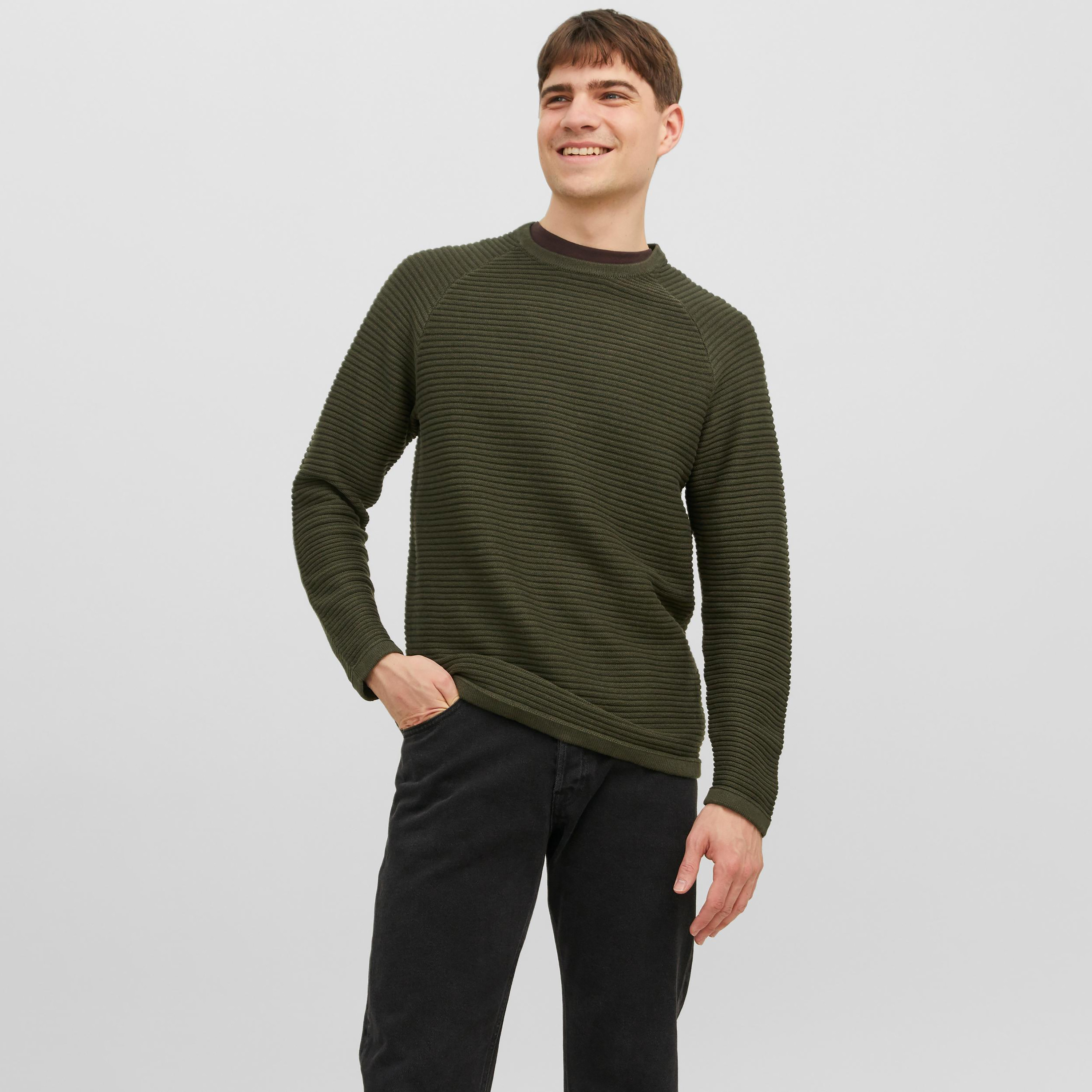 Jack & Jones Striped Crew Neck Long Sleeves Pullover-men-clothing-sweatersandpullovers-image-9