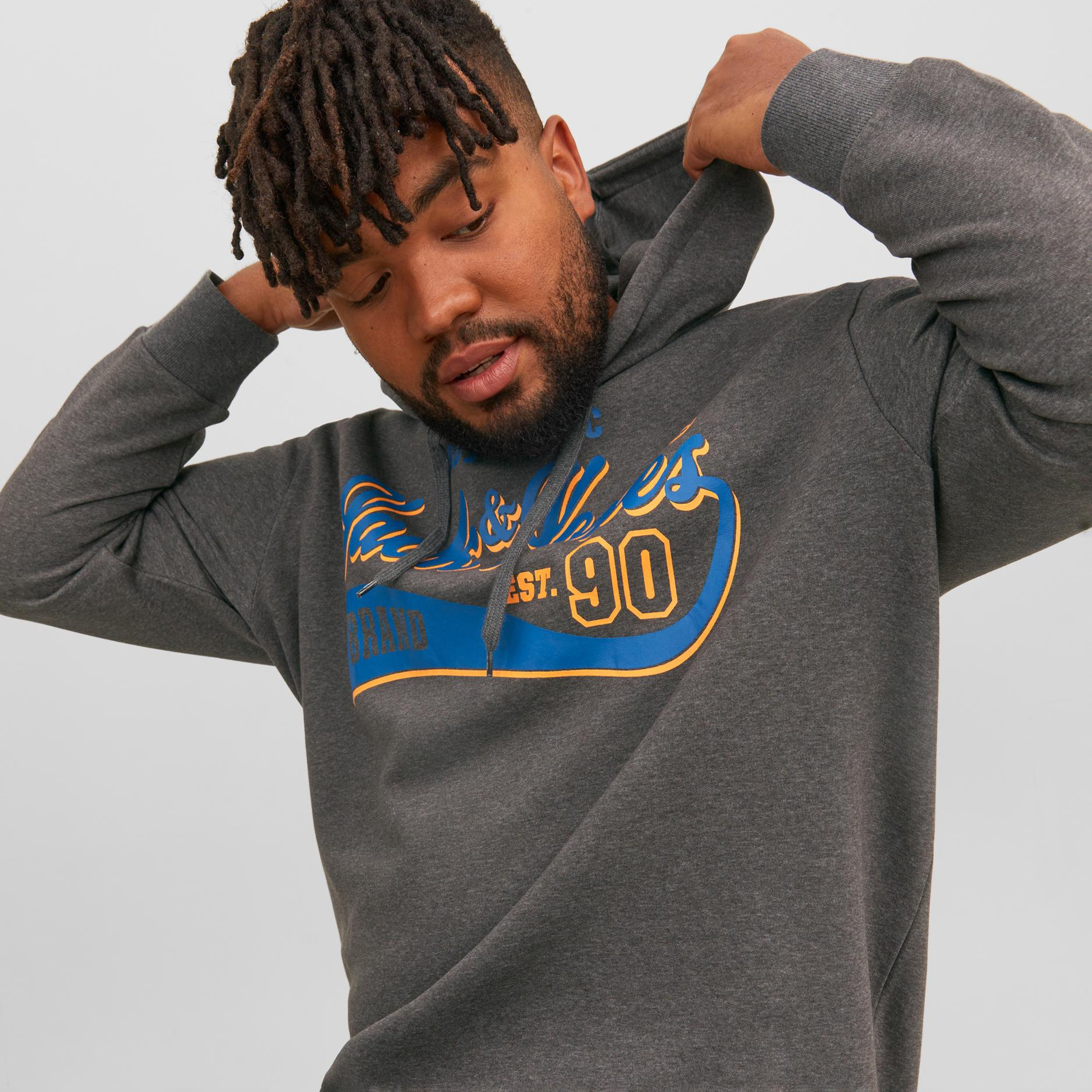 Jack & Jones Plus Size Logo Long Sleeves Hoodie-men-winterwear-hoodiesandsweatshirts-image-3