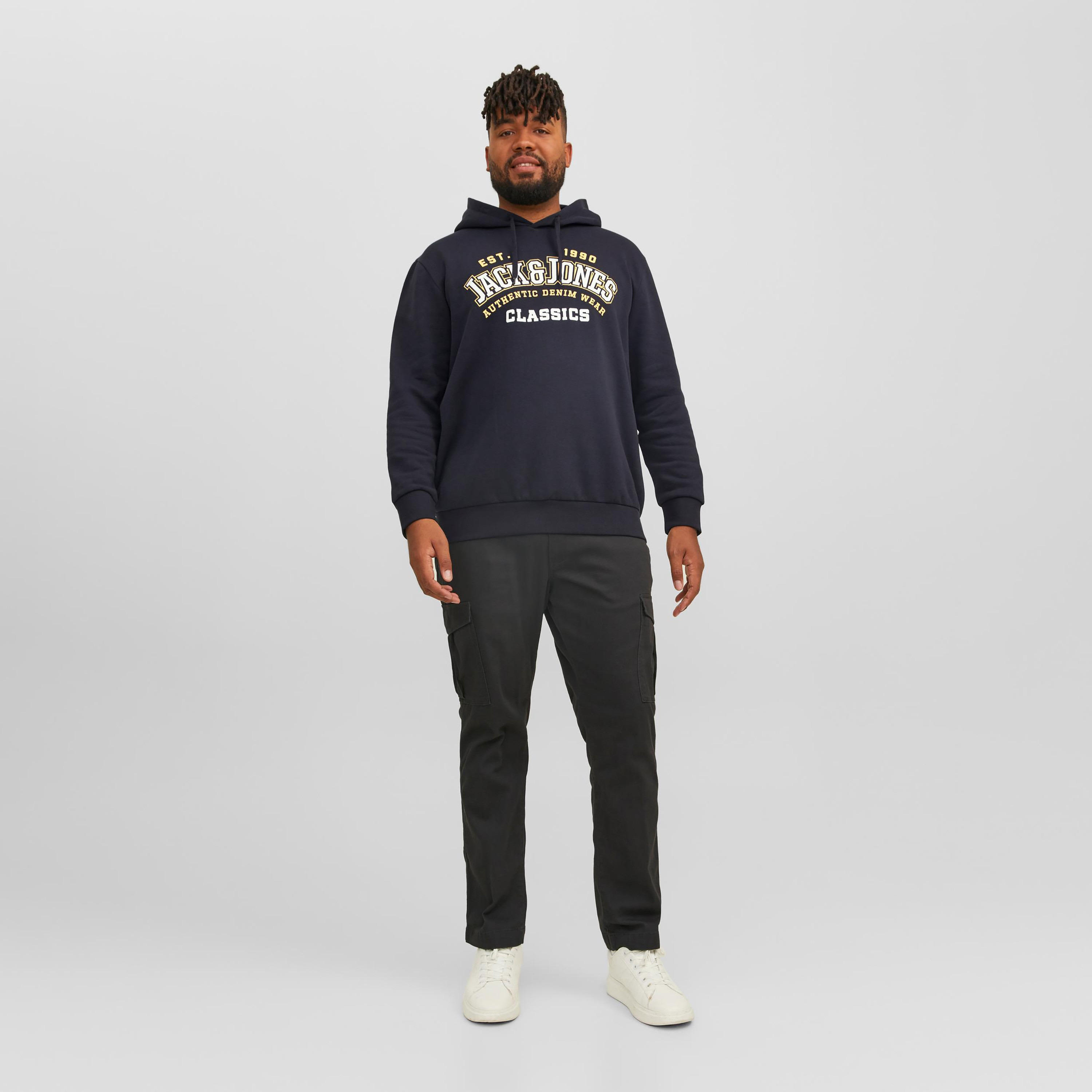 Jack & Jones Plus Size Logo Long Sleeves Hoodie-men-winterwear-hoodiesandsweatshirts-image-6