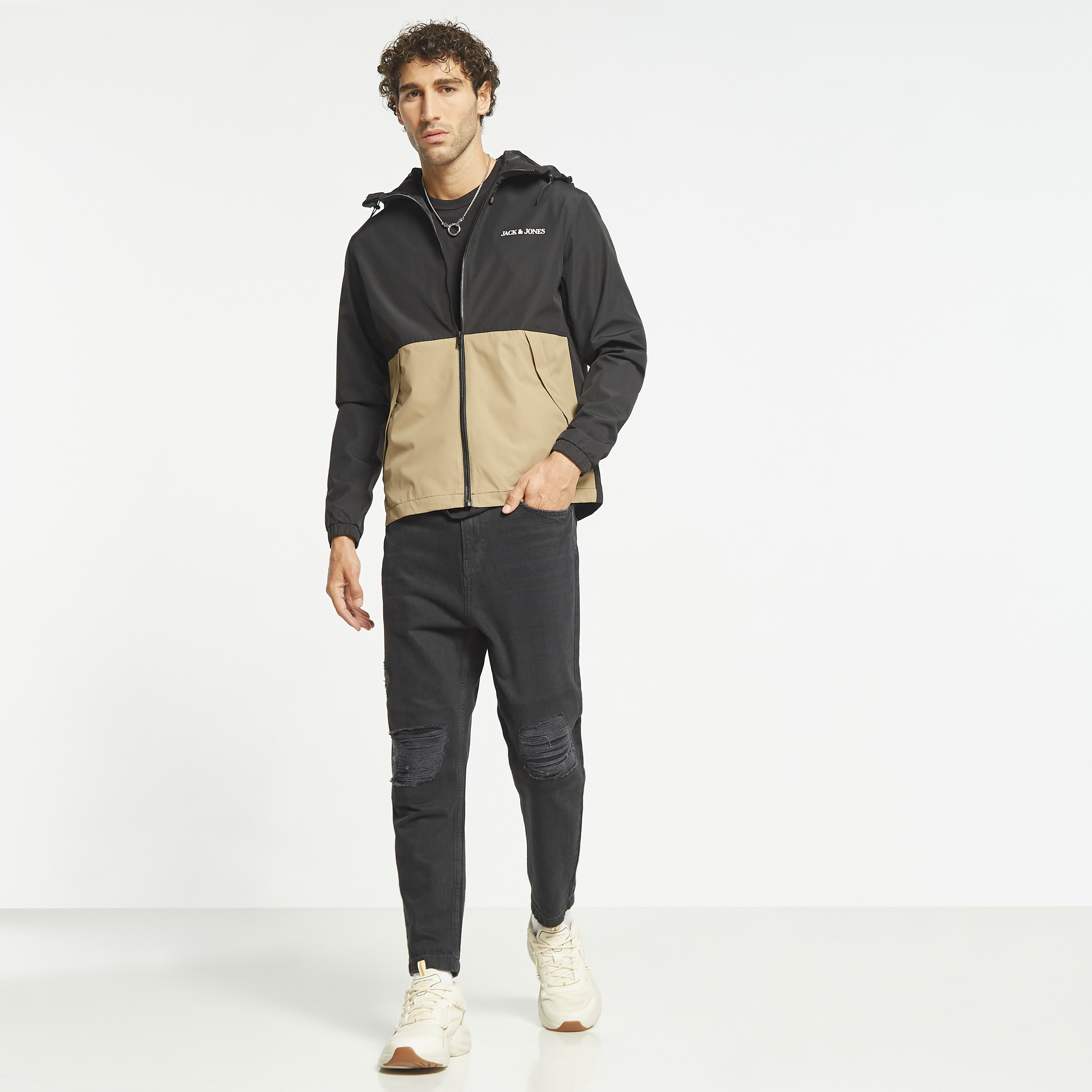 Jack & Jones Colour Block Hooded Padded Jacket-men-clothing-jacketsandblazers-jackets-image-2