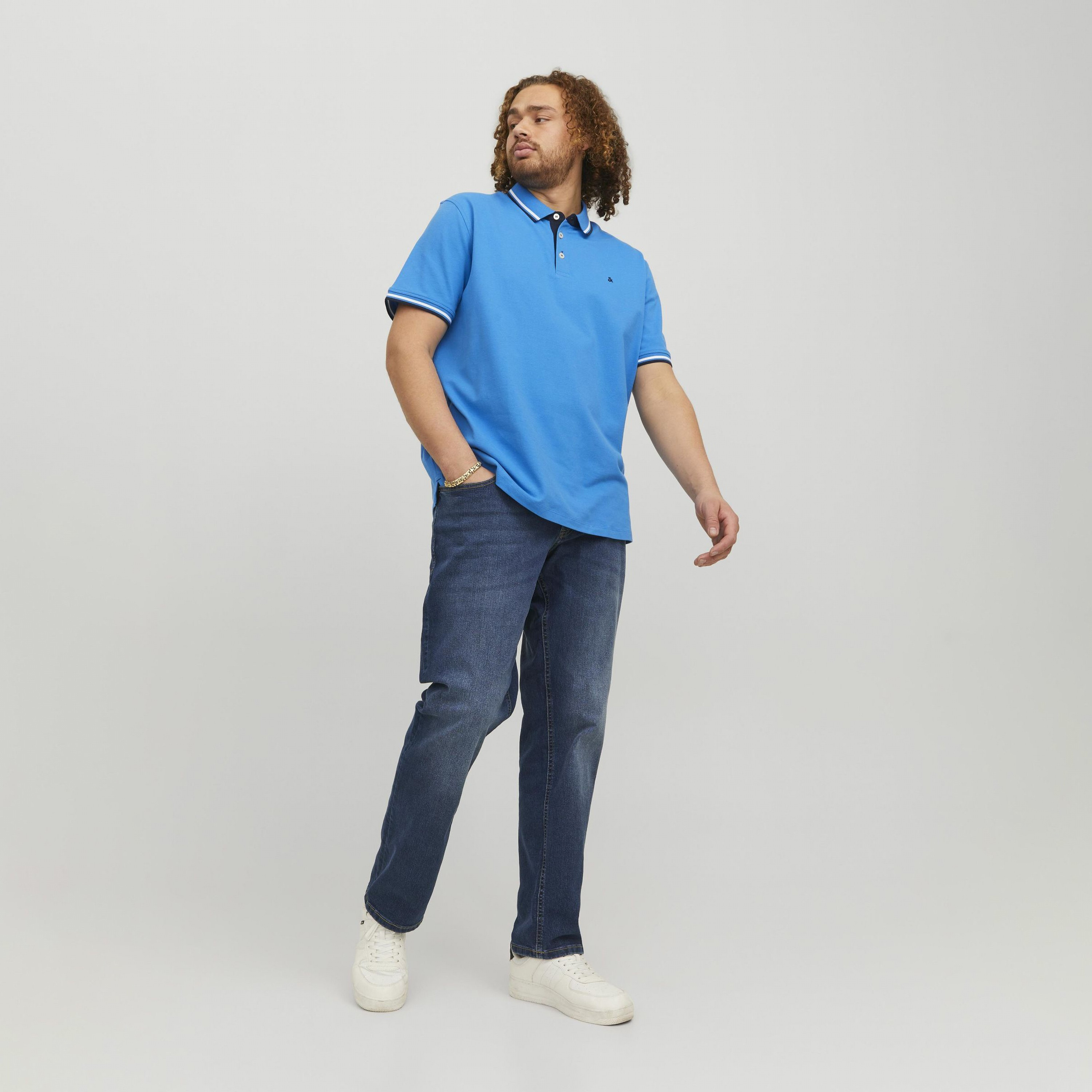 Jack & Jones Slim Fit Stone Washed Mid Rise Jeans-men-clothing-bottoms-jeans-image-2