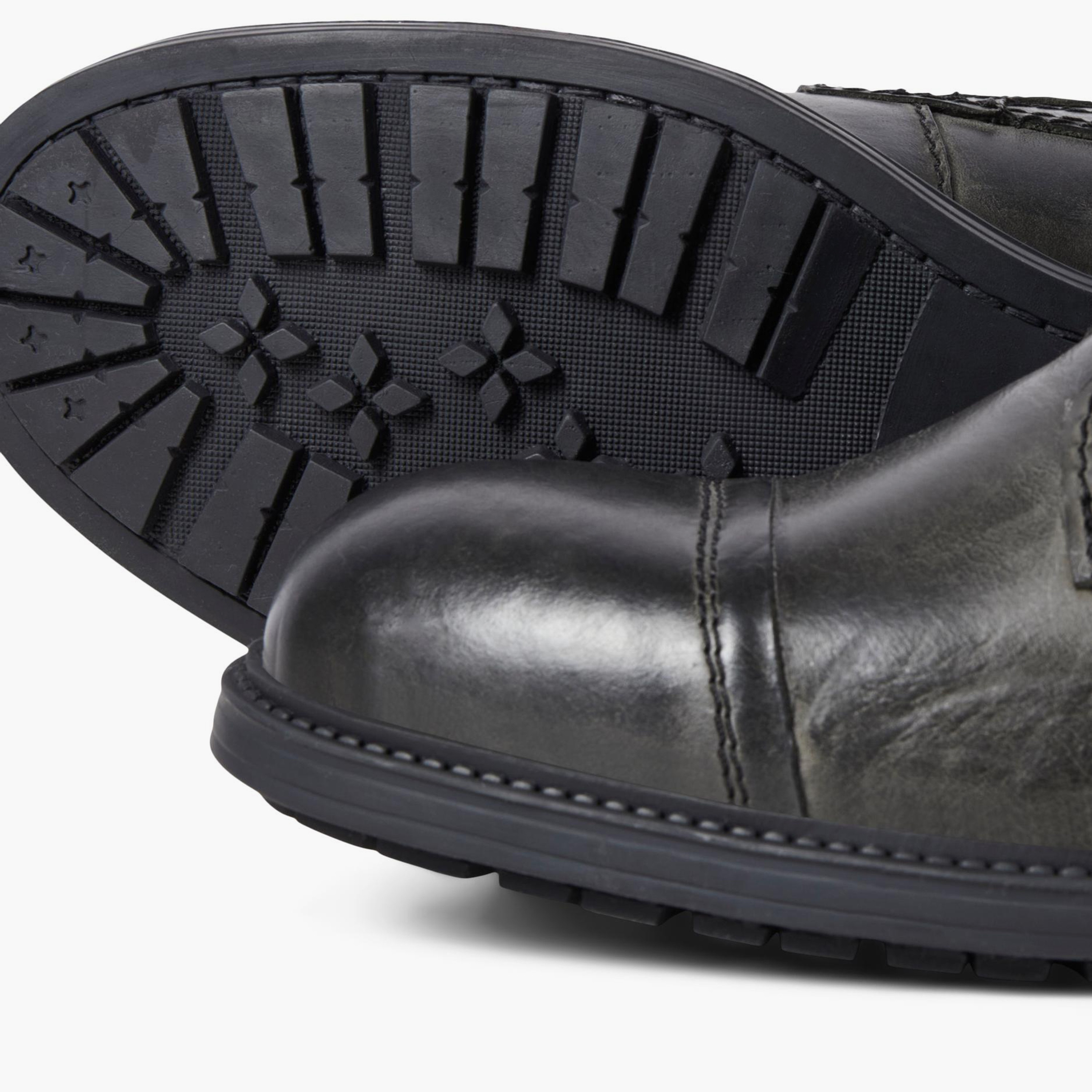 Jack & Jones Men's Jfwhoward Leather Ankle Boots | 12237617-men-shoes-boots-image-5
