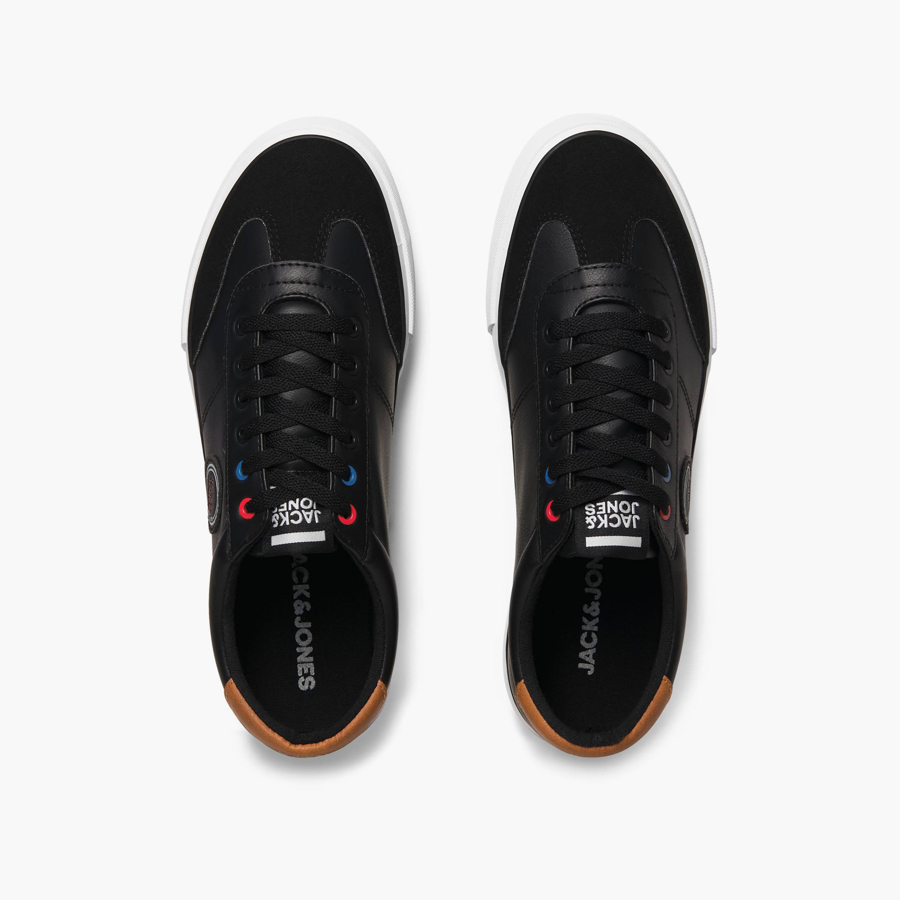 Jack & Jones Men Low Top Lace-Up Sneakers | 12237640-men-shoes-sneakers-image-3